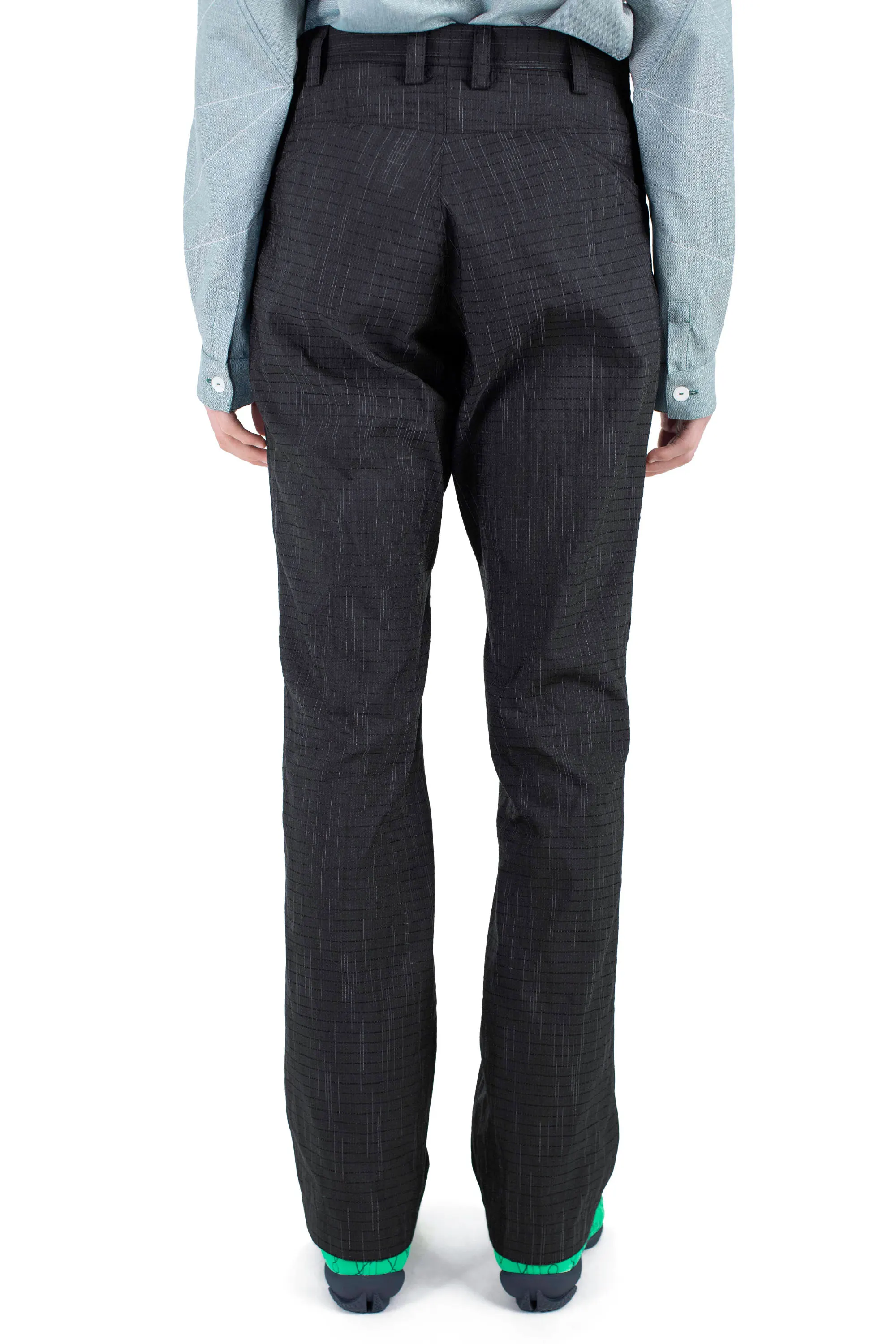 KIKO KOSTADINOV INEX SNAP TROUSER - BLACK OBSIDIAN / BLACK SABLE