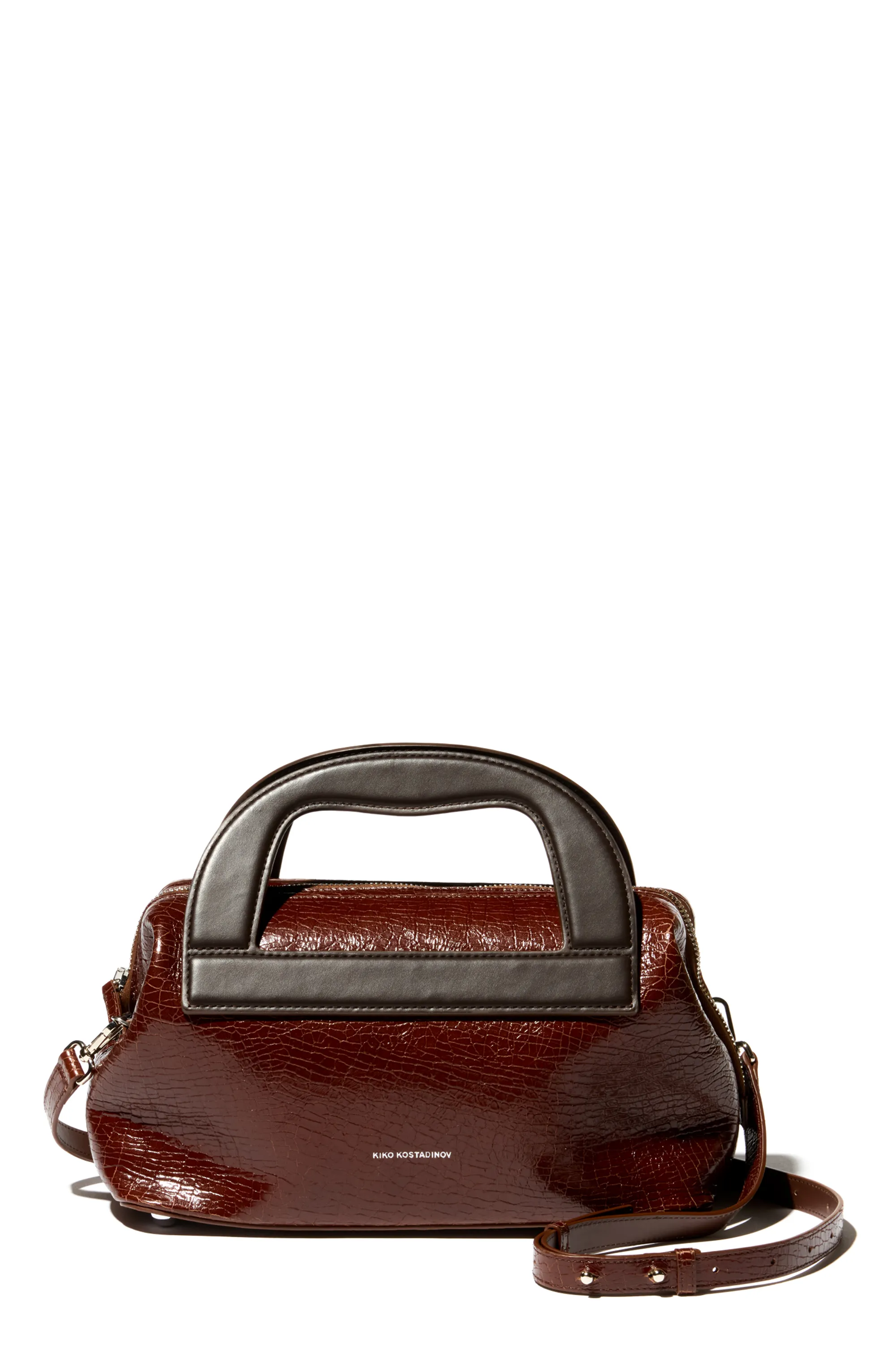 ISADORA BAG - CRACKED BROWN – KIKO KOSTADINOV