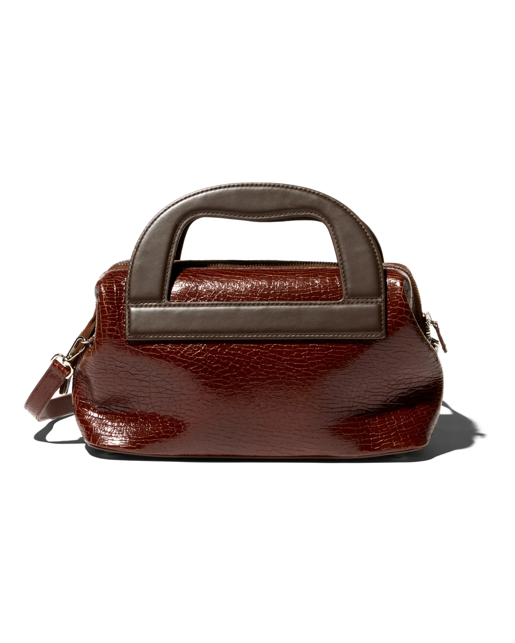 KIKO KOSTADINOV ISADORA BAG - CRACKED BROWN