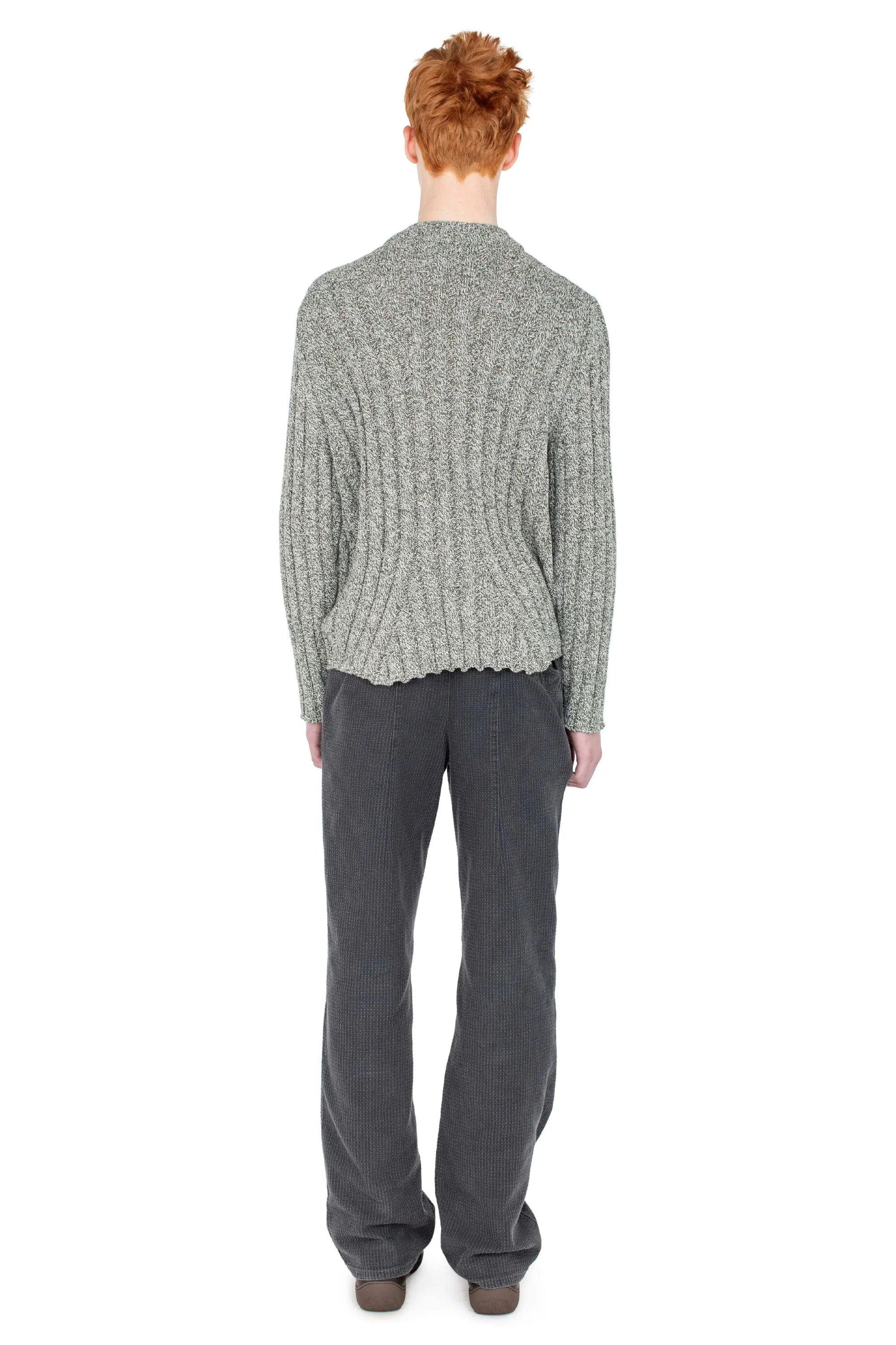 KIKO KOSTADINOV KADA KNIT PULLOVER - GREY MELANGE