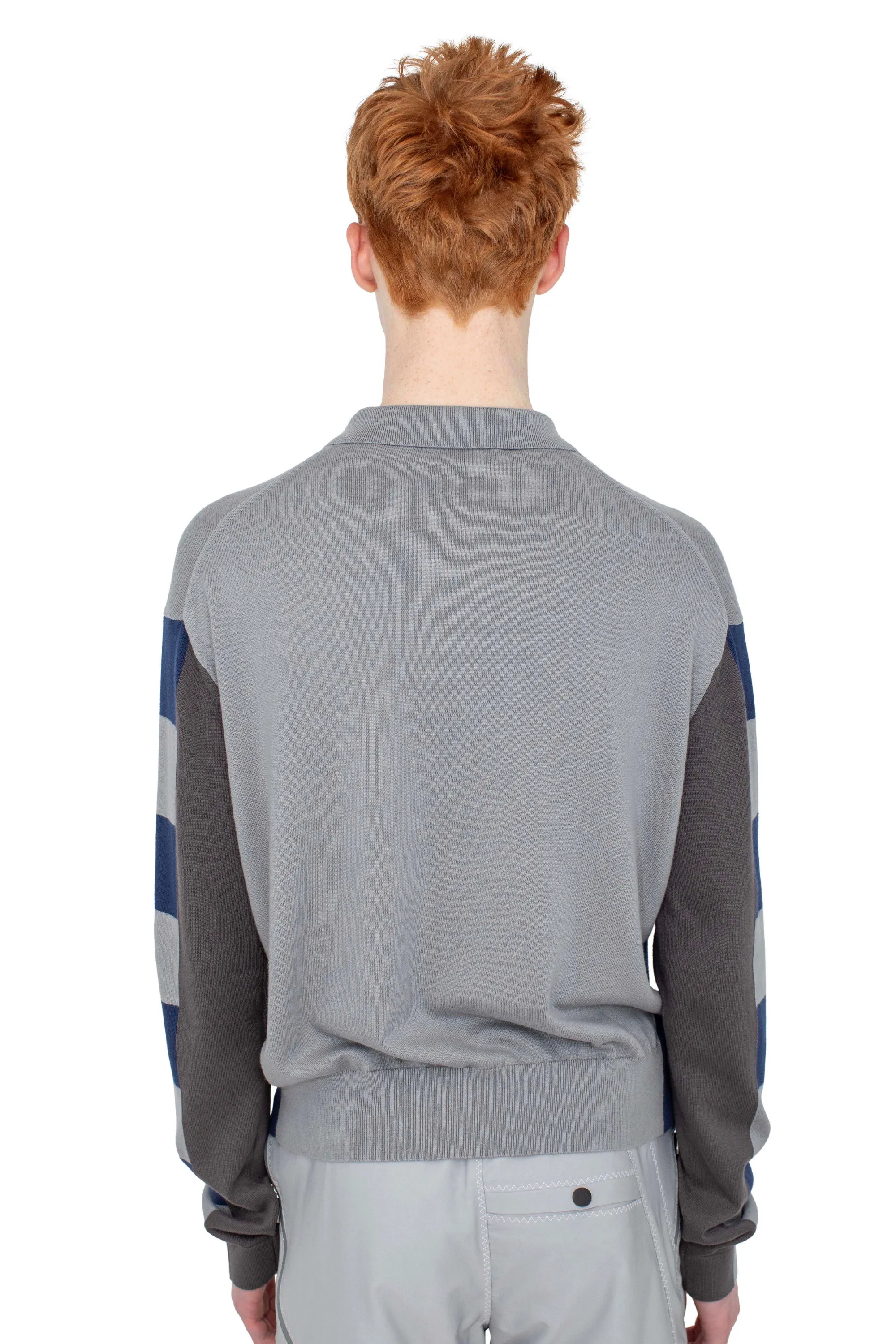 KIKO KOSTADINOV KEST CARDIGAN - NAVY & ANCHOR