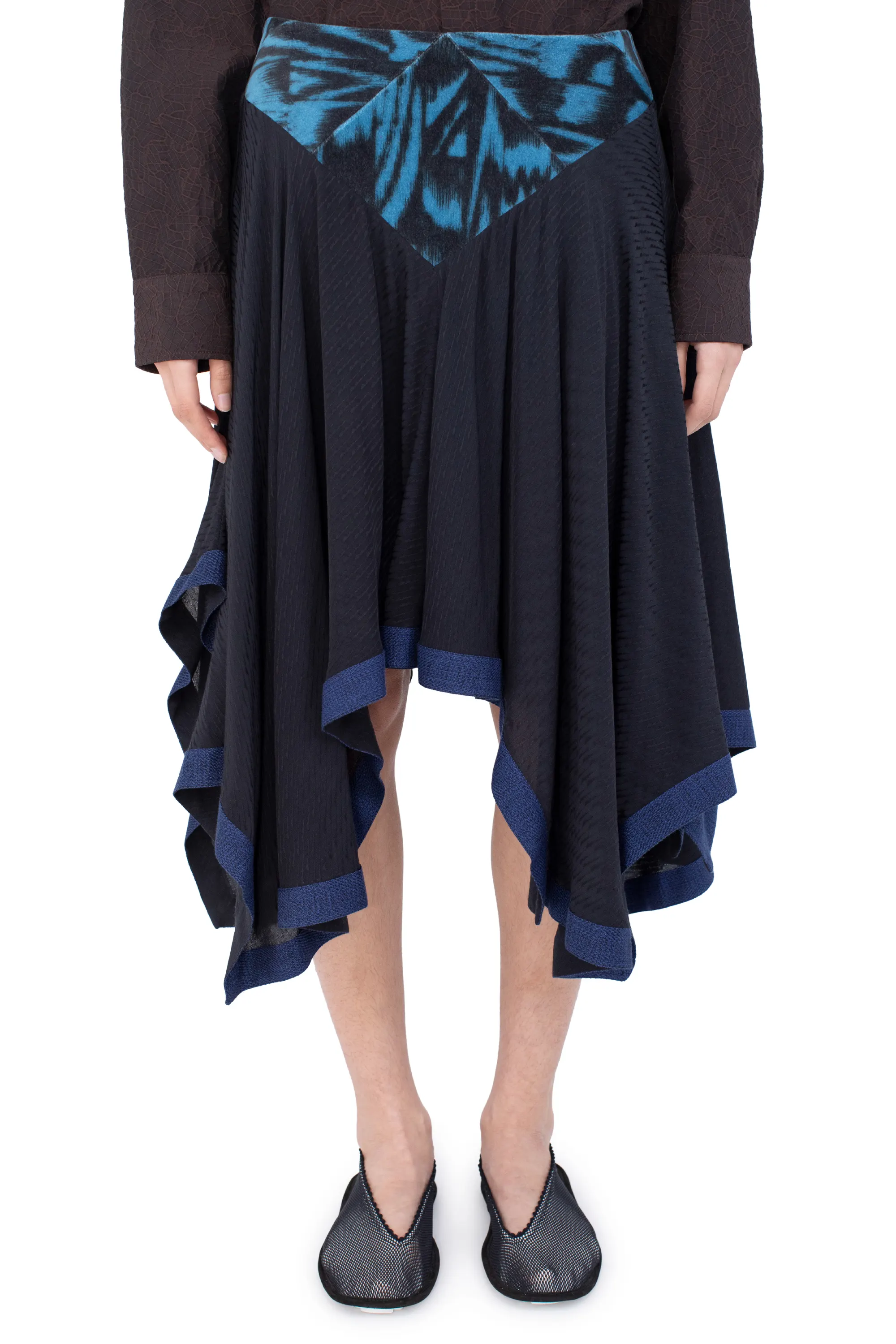 KIKO KOSTADINOV KLAPHECK SKIRT - NIGHT BLACK