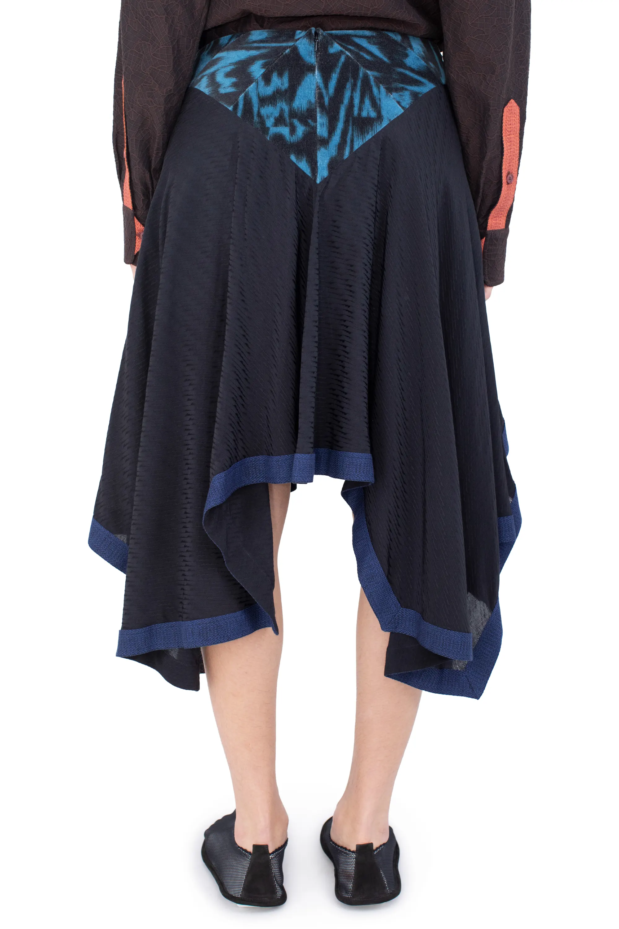 KIKO KOSTADINOV KLAPHECK SKIRT - NIGHT BLACK