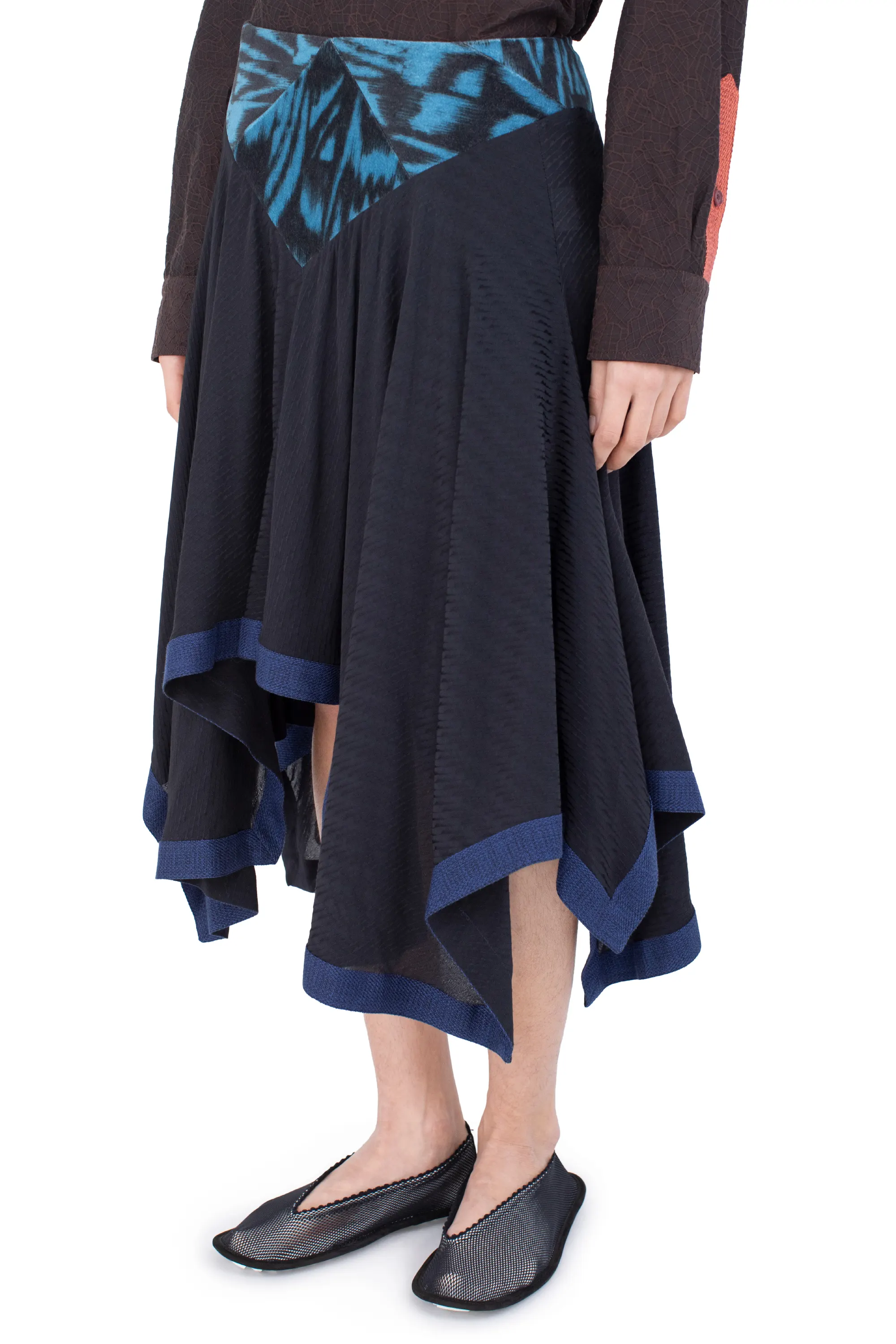 KIKO KOSTADINOV KLAPHECK SKIRT - NIGHT BLACK
