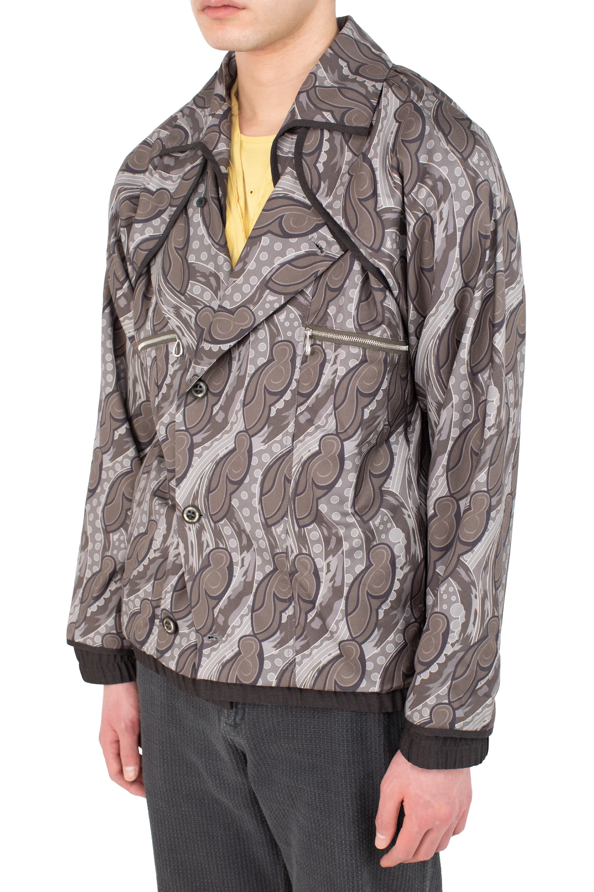 KIKO KOSTADINOV KOMLO JACKET - CARBON GREY