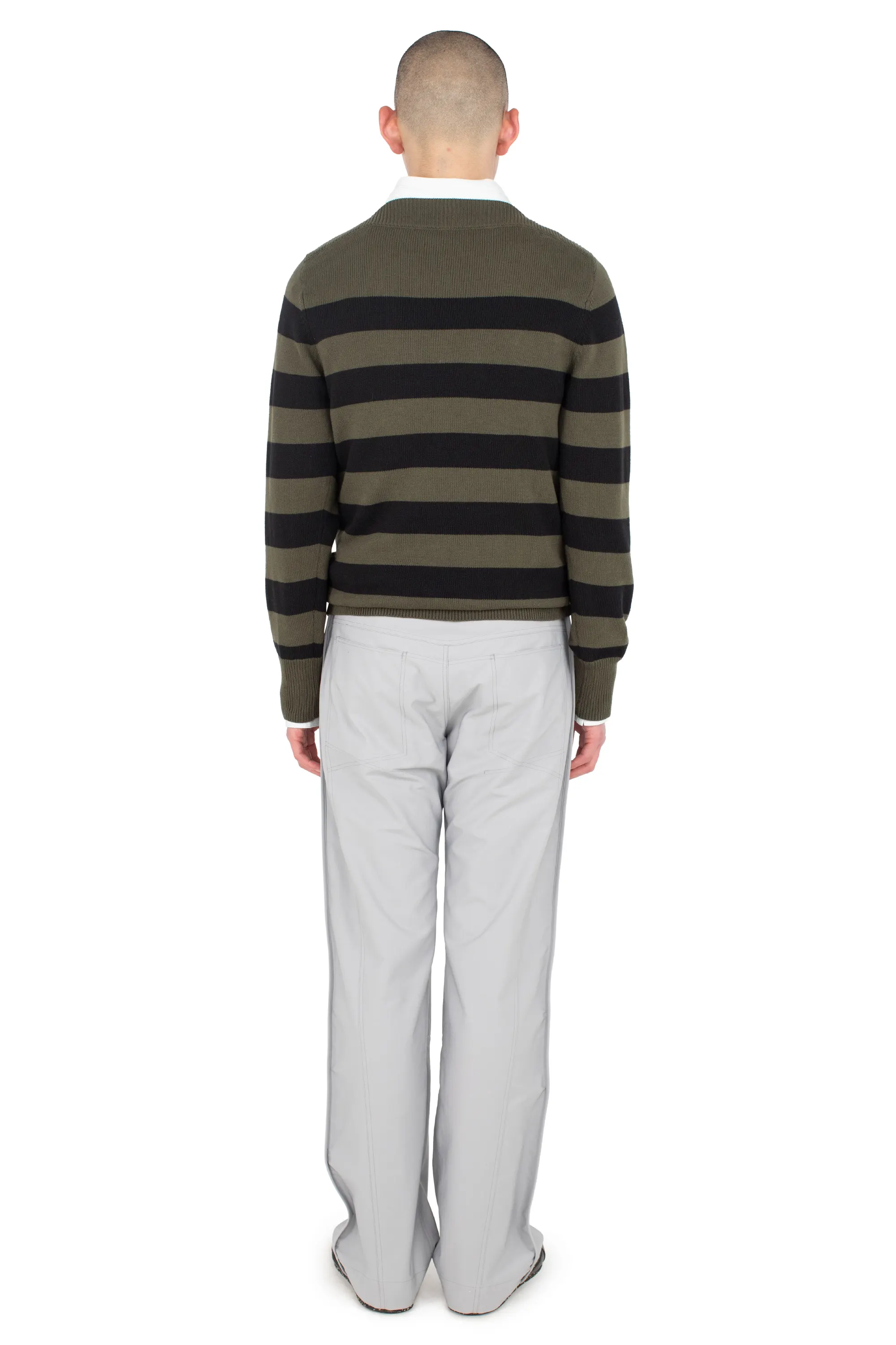 KIKO KOSTADINOV KOMLO TROUSER - PEBBLE GREY