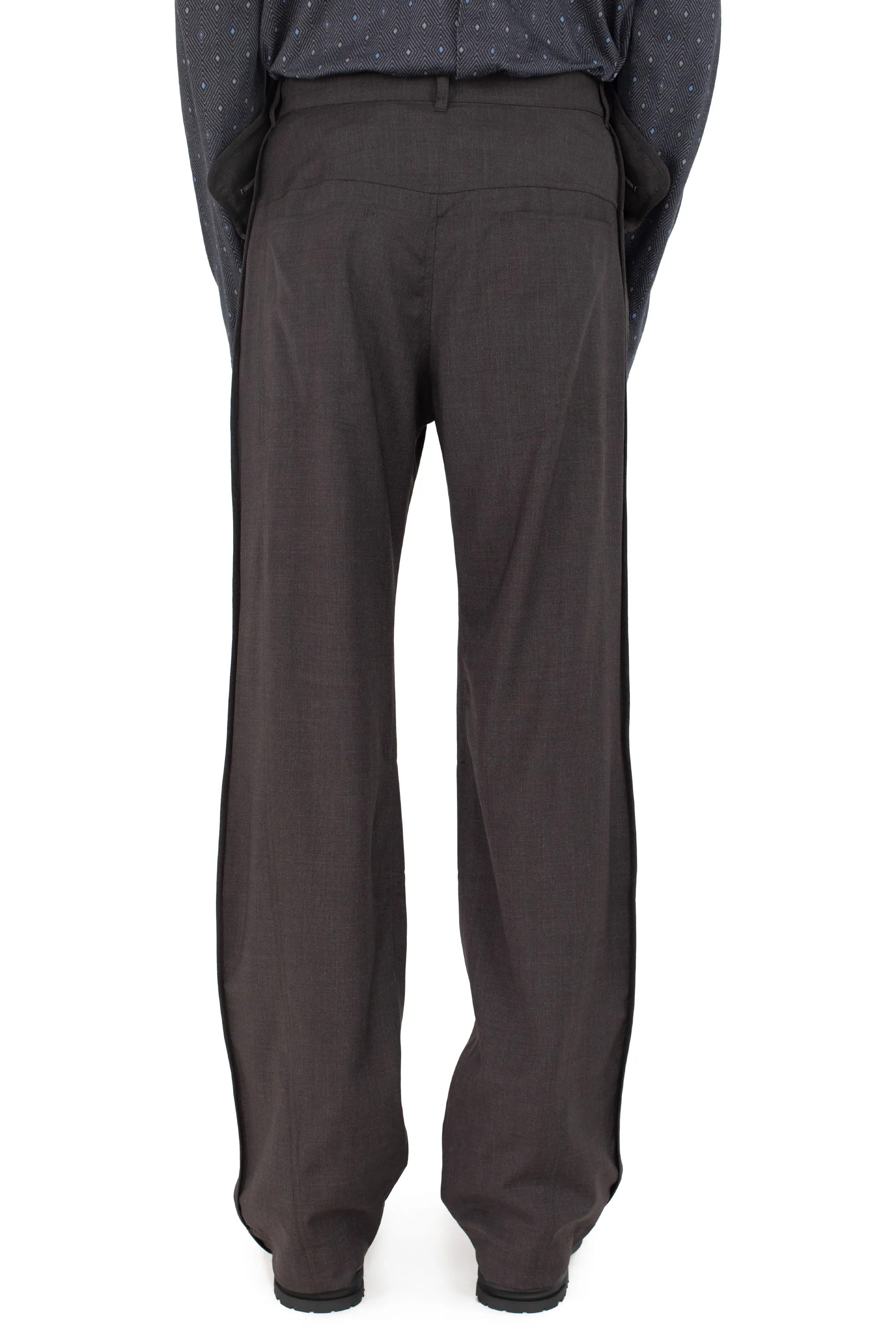 KIKO KOSTADINOV KOMLO TROUSER - UMBER BROWN