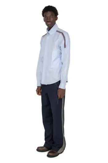 KIKO KOSTADINOV KORMOS MILITARY TROUSER - D NAVY/SLATE GREY