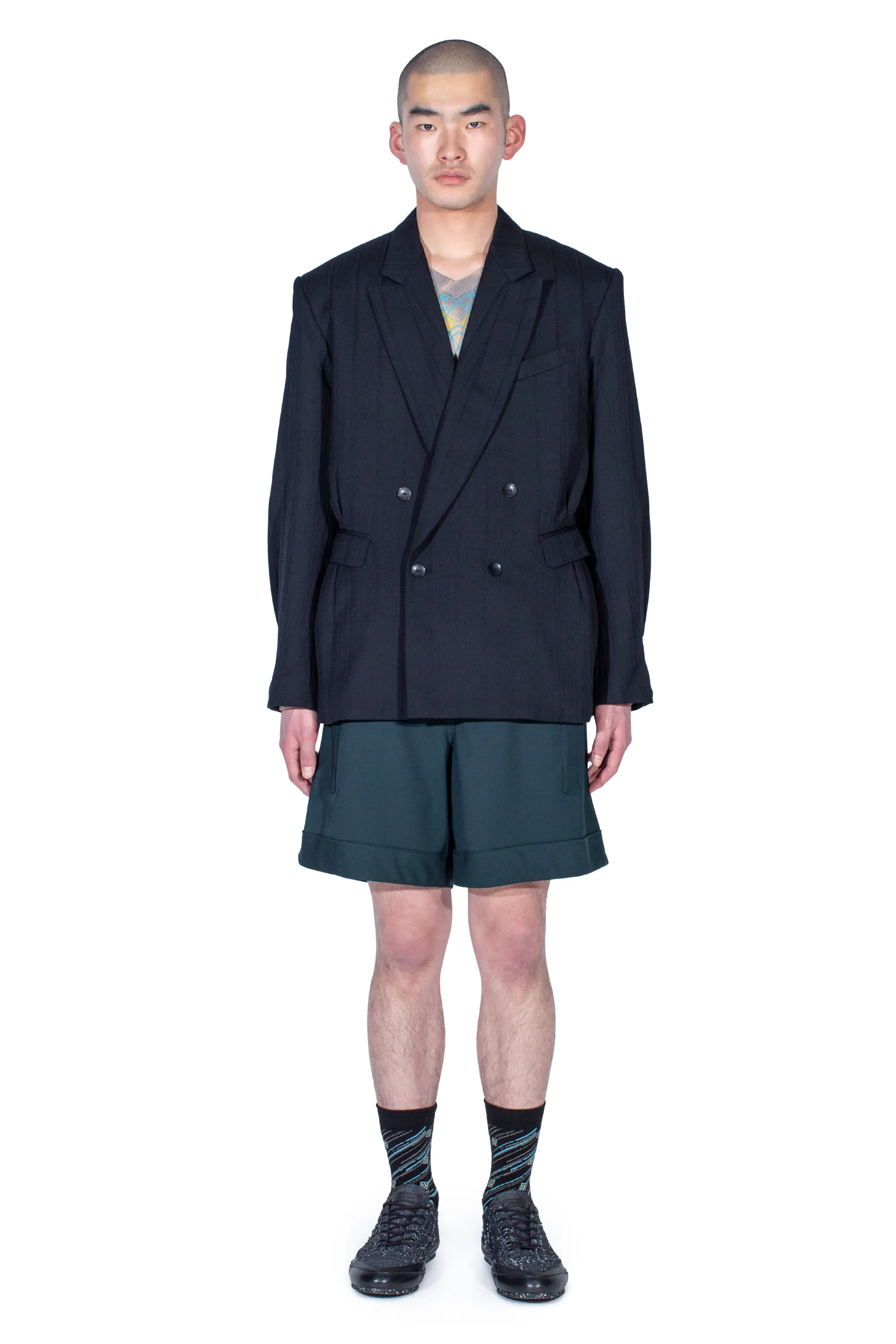 KIKO KOSTADINOV KYAN SHORTS - SCARAB