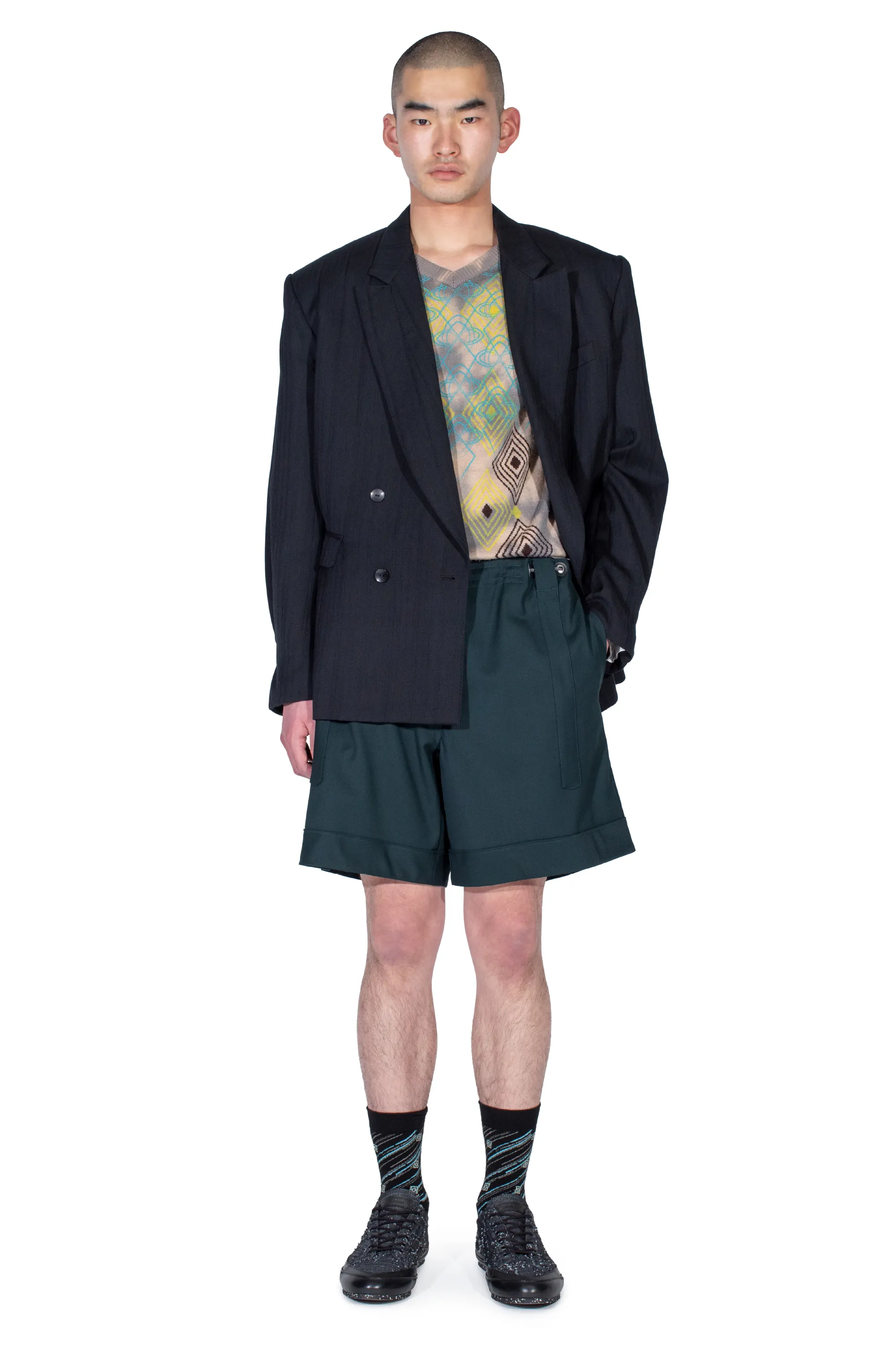 KIKO KOSTADINOV KYAN SHORTS - SCARAB