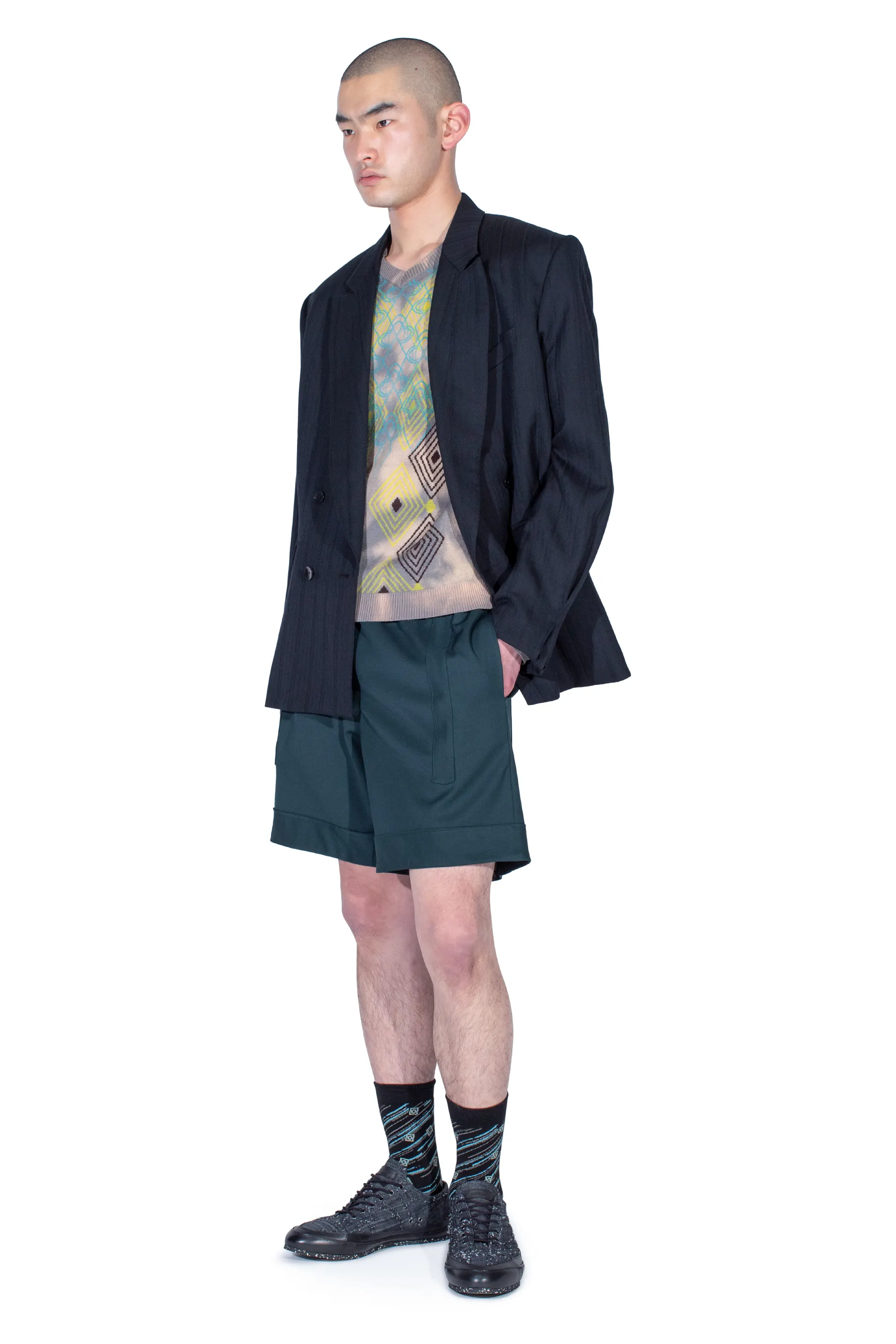 KIKO KOSTADINOV KYAN SHORTS - SCARAB