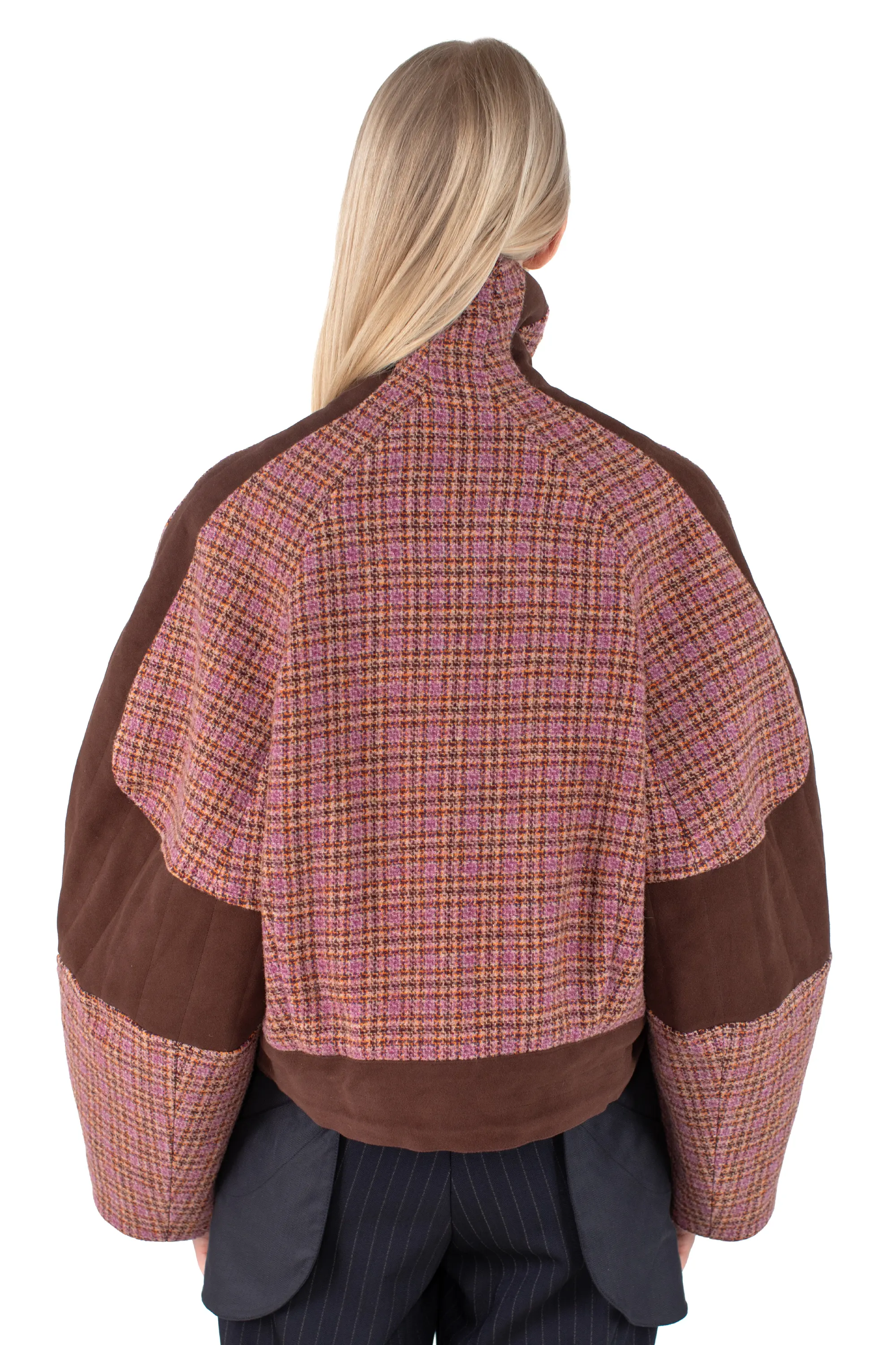 KIKO KOSTADINOV LAUTERBACH JACKET - ROSEWOOD TWEED