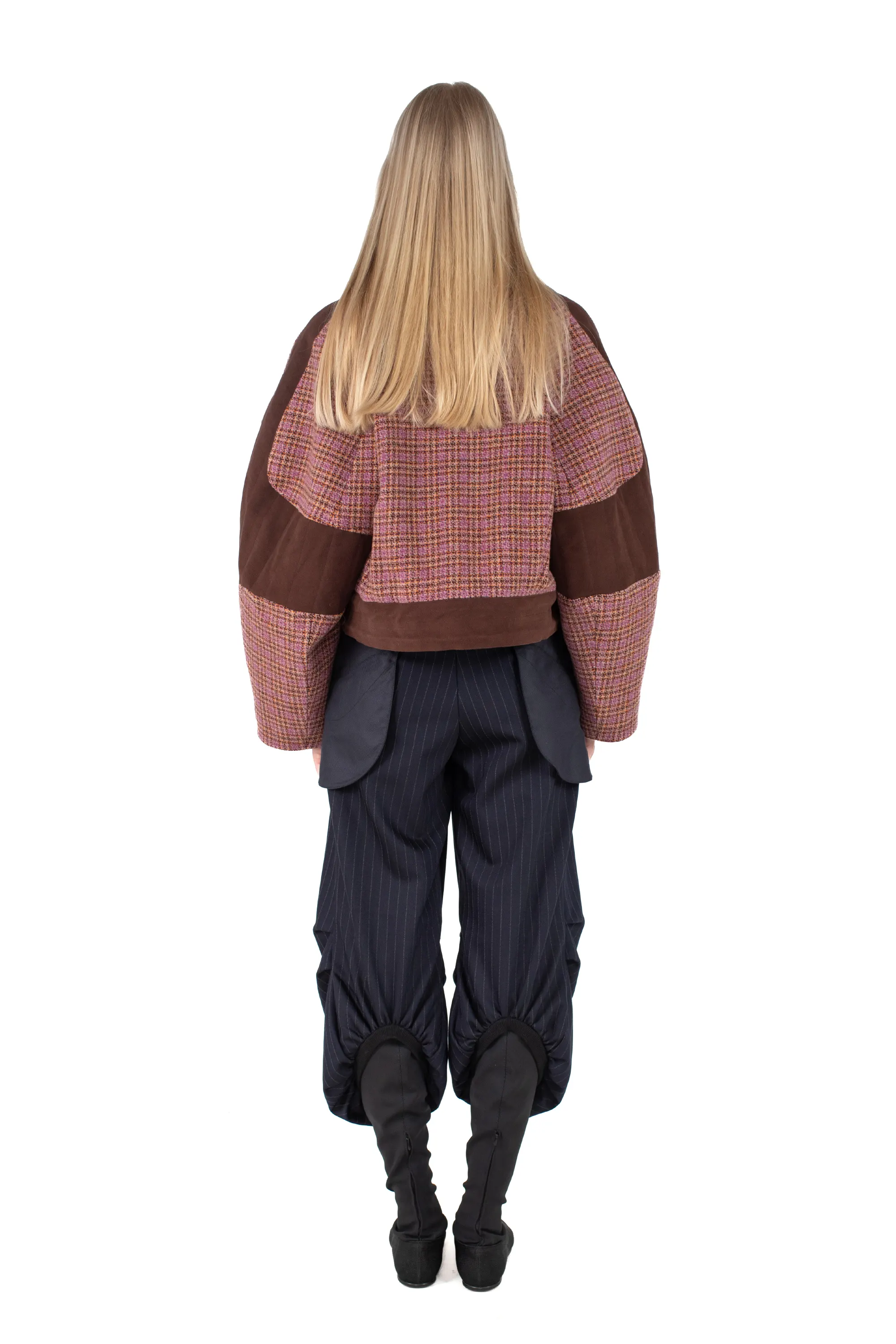 KIKO KOSTADINOV LAUTERBACH JACKET - ROSEWOOD TWEED