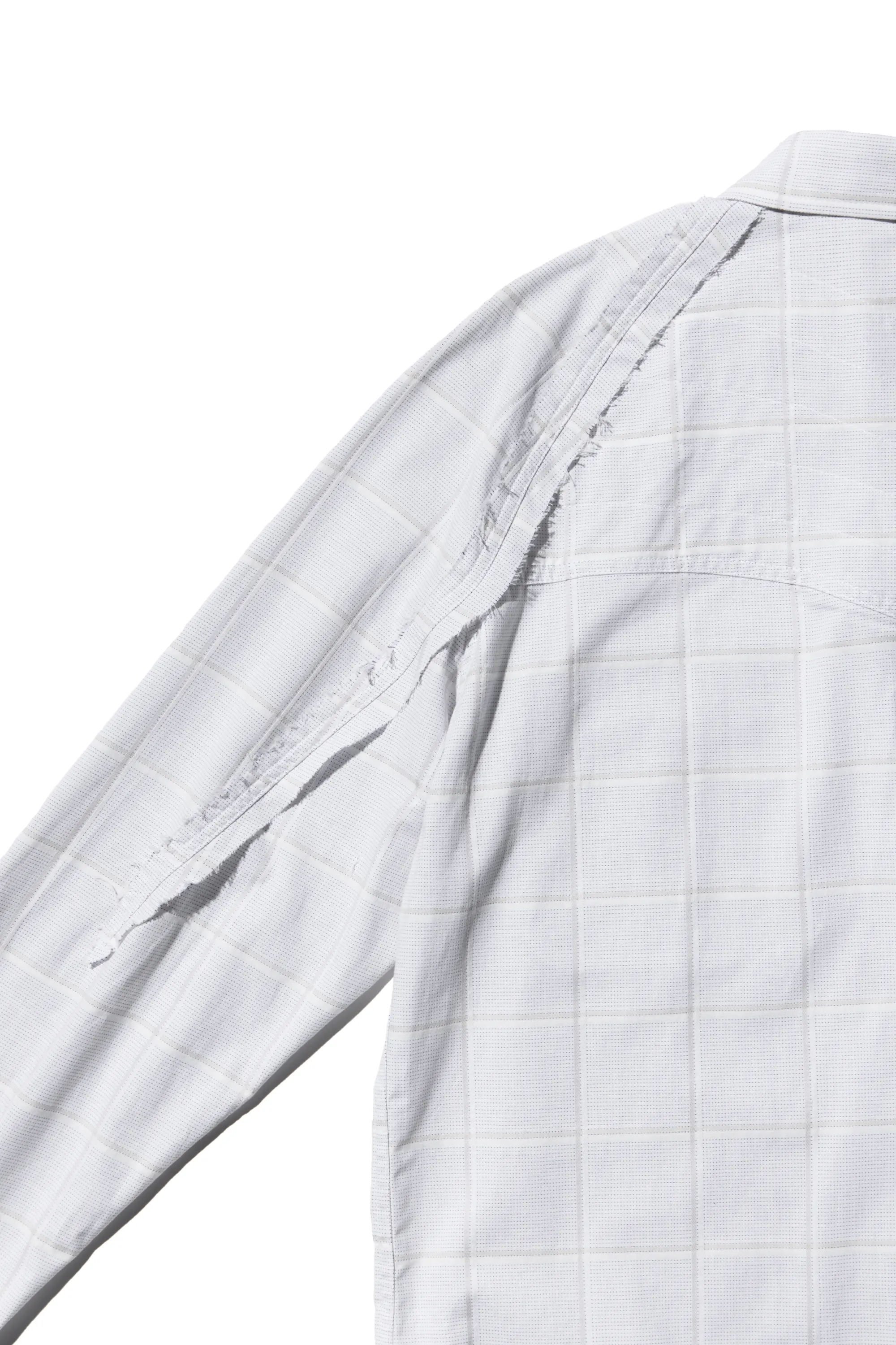 KIKO KOSTADINOV LEVI'S ANDY PATTERN SHIRT - LIGHT GREY