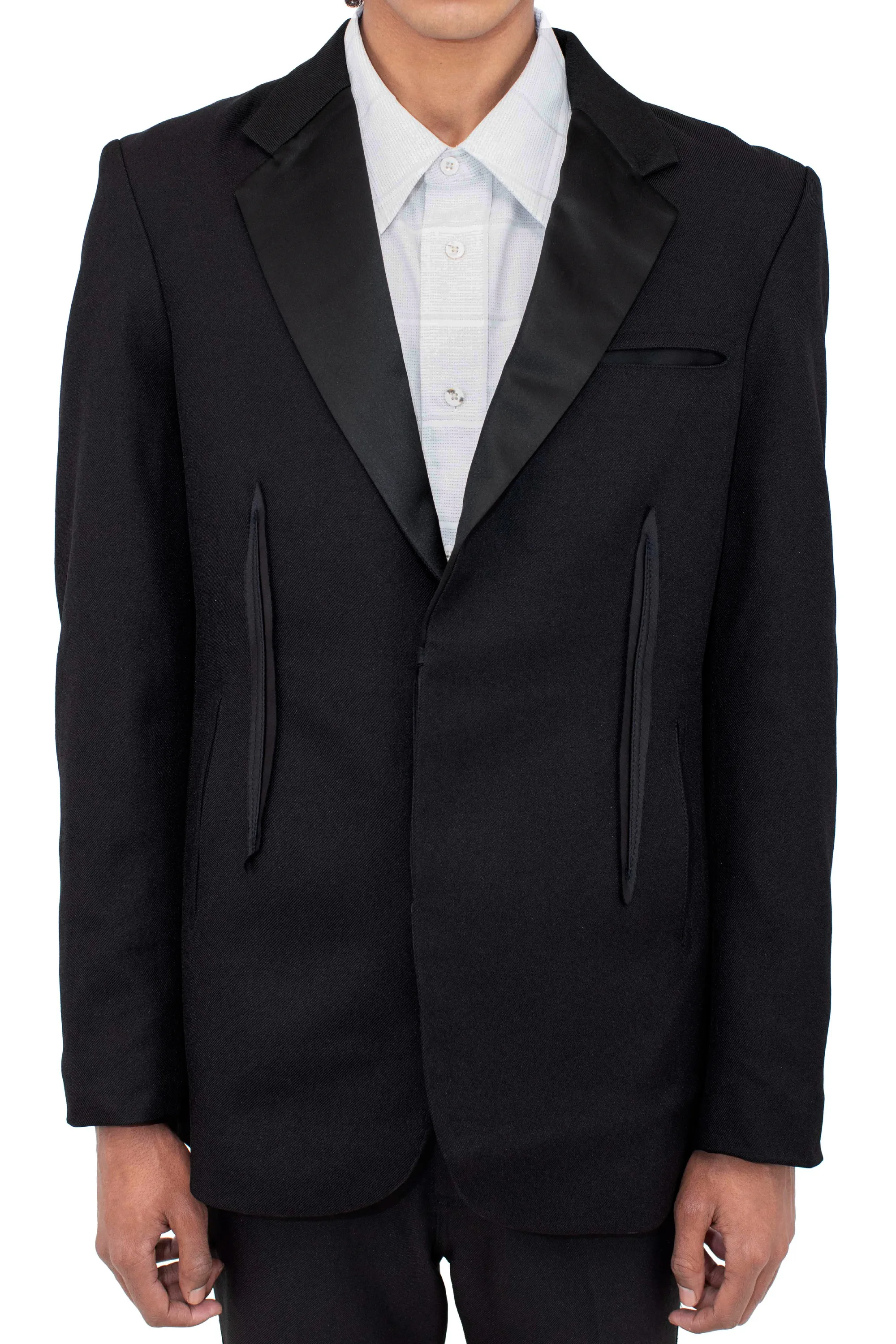 KIKO KOSTADINOV LEVI'S ANDY SUIT JACKET - BLACK