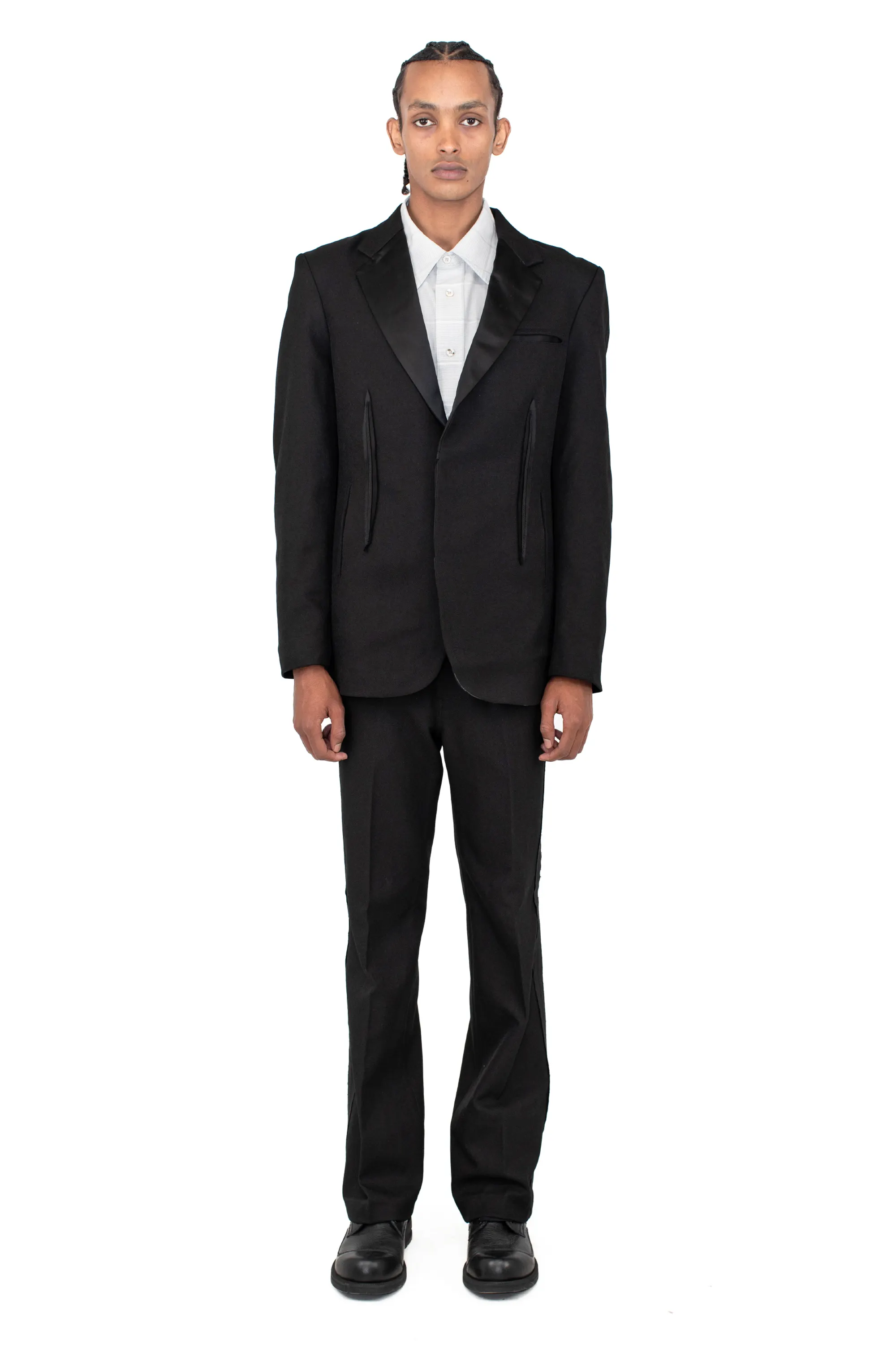 KIKO KOSTADINOV LEVI'S ANDY SUIT JACKET - BLACK
