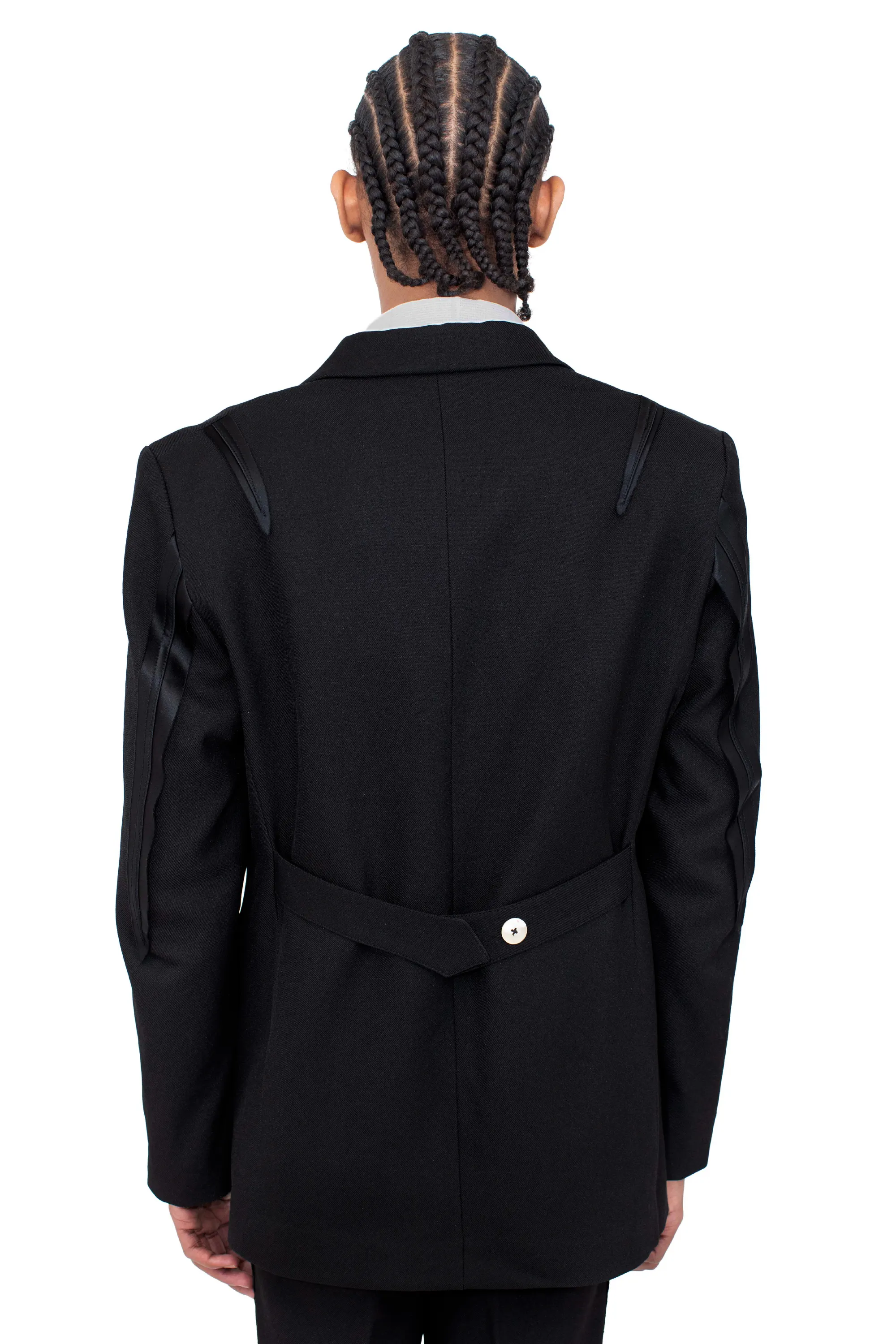 KIKO KOSTADINOV LEVI'S ANDY SUIT JACKET - BLACK