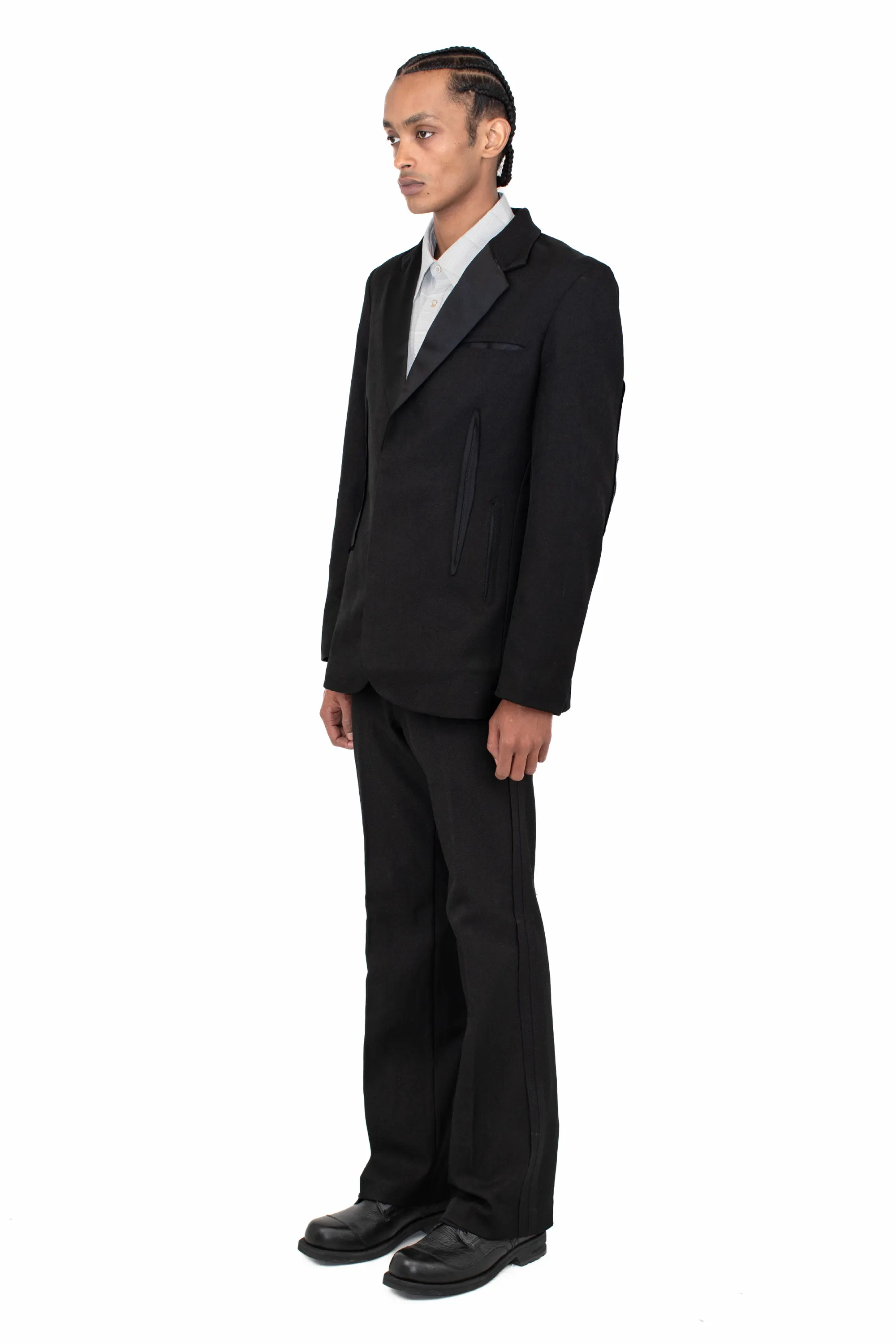 KIKO KOSTADINOV LEVI'S ANDY SUIT JACKET - BLACK