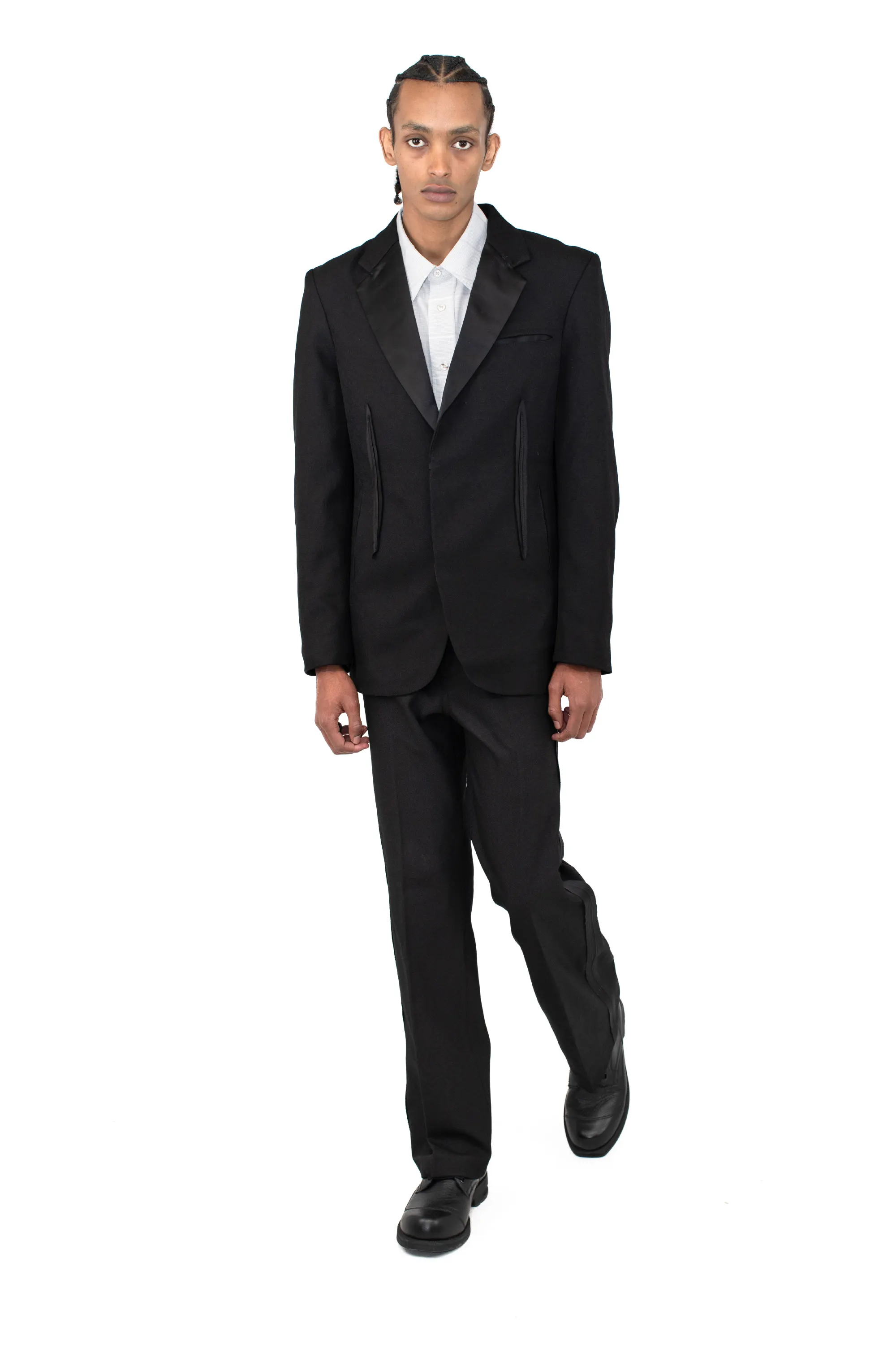 KIKO KOSTADINOV LEVI'S ANDY SUIT JACKET - BLACK