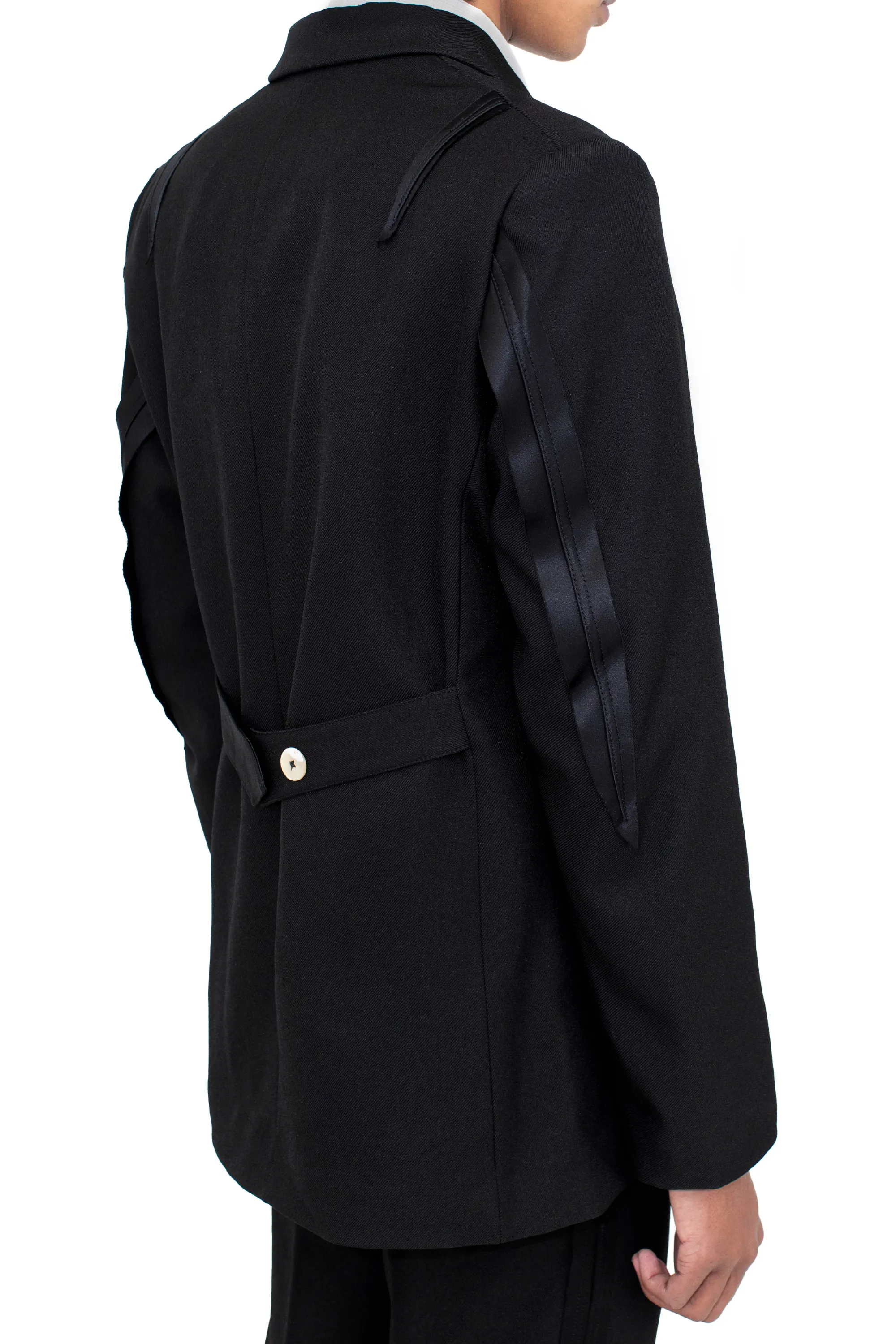 KIKO KOSTADINOV LEVI'S ANDY SUIT JACKET - BLACK