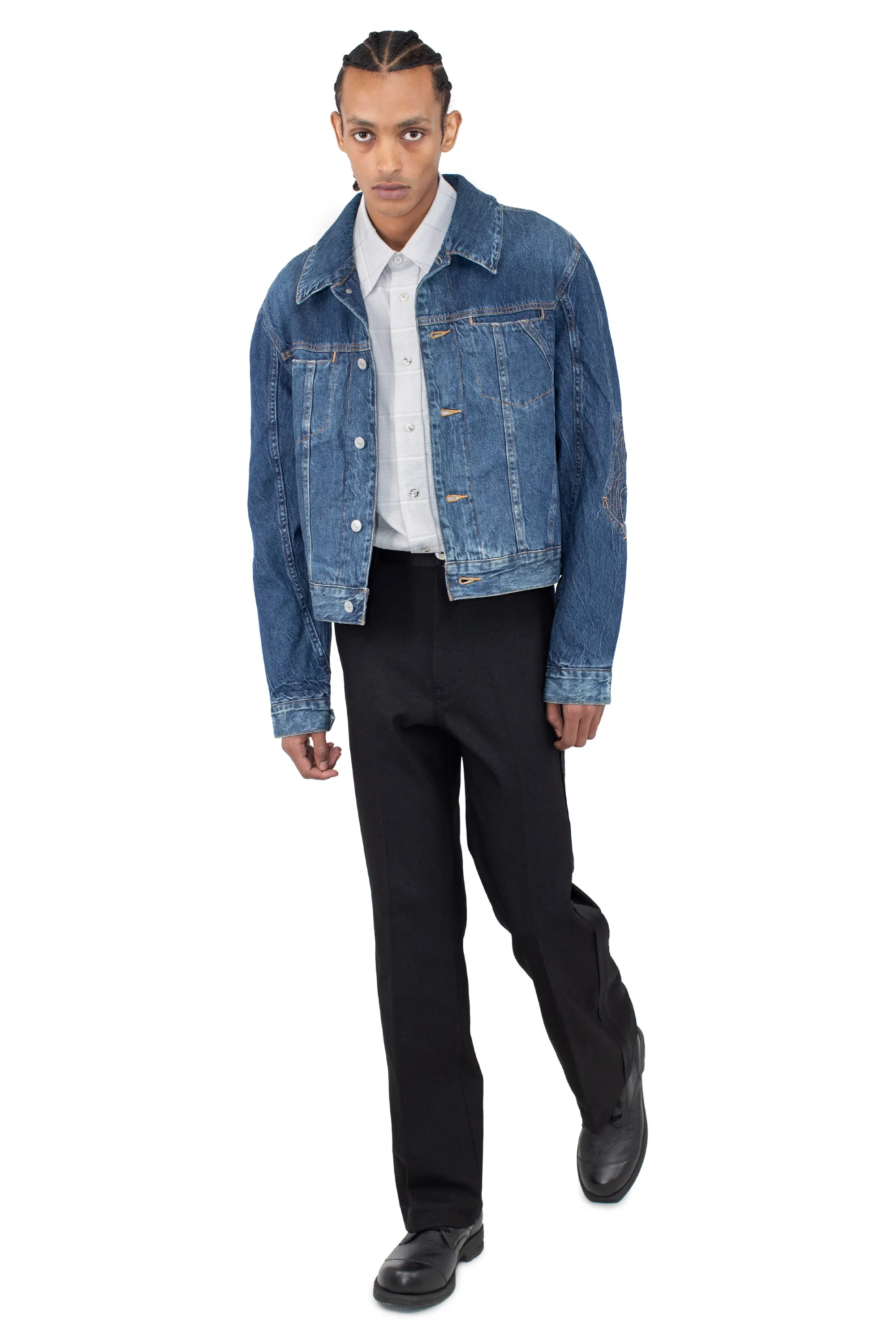 KIKO KOSTADINOV LEVI'S ANDY SUIT TROUSER - BLACK