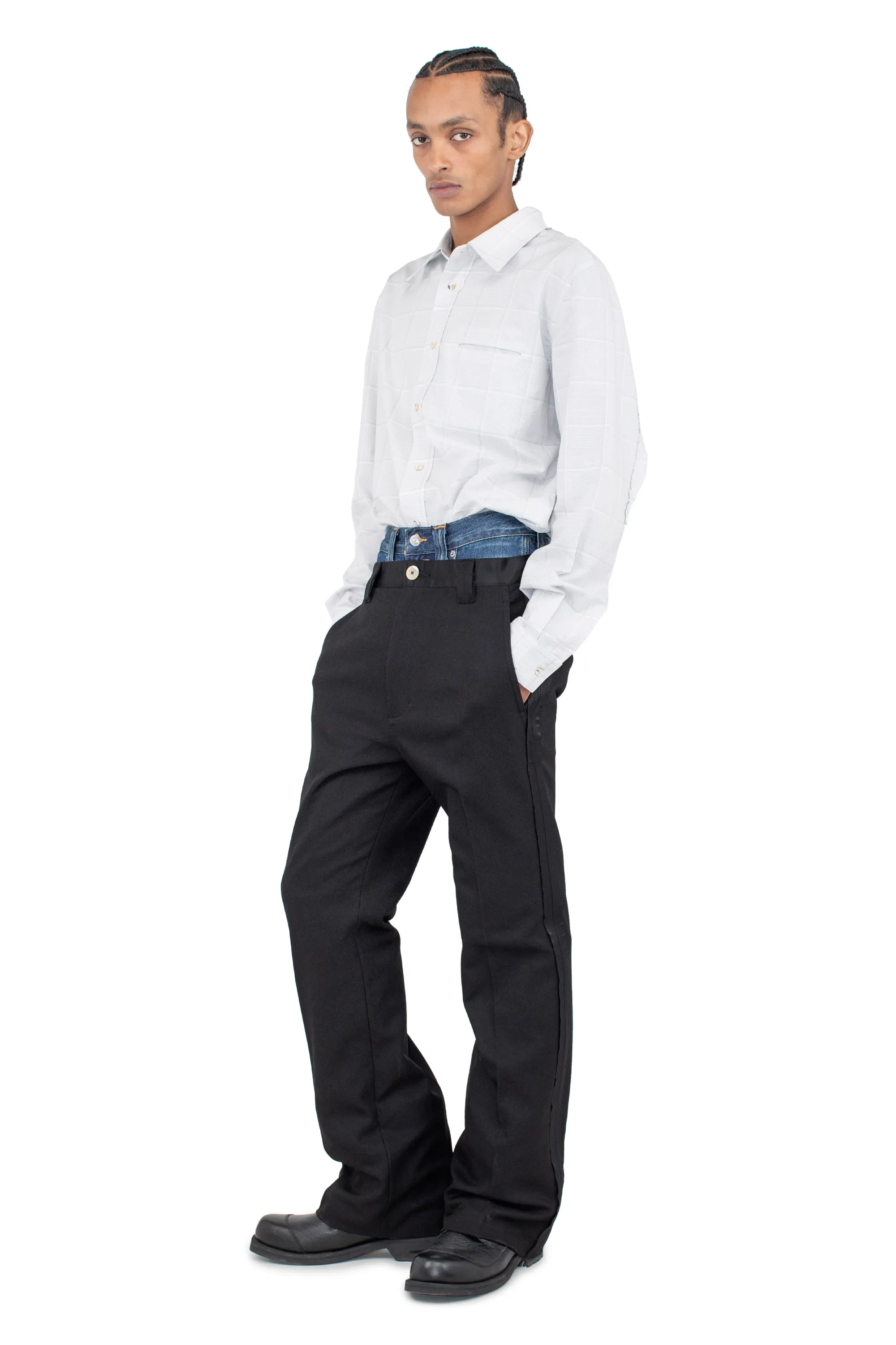 KIKO KOSTADINOV LEVI'S ANDY SUIT TROUSER - BLACK