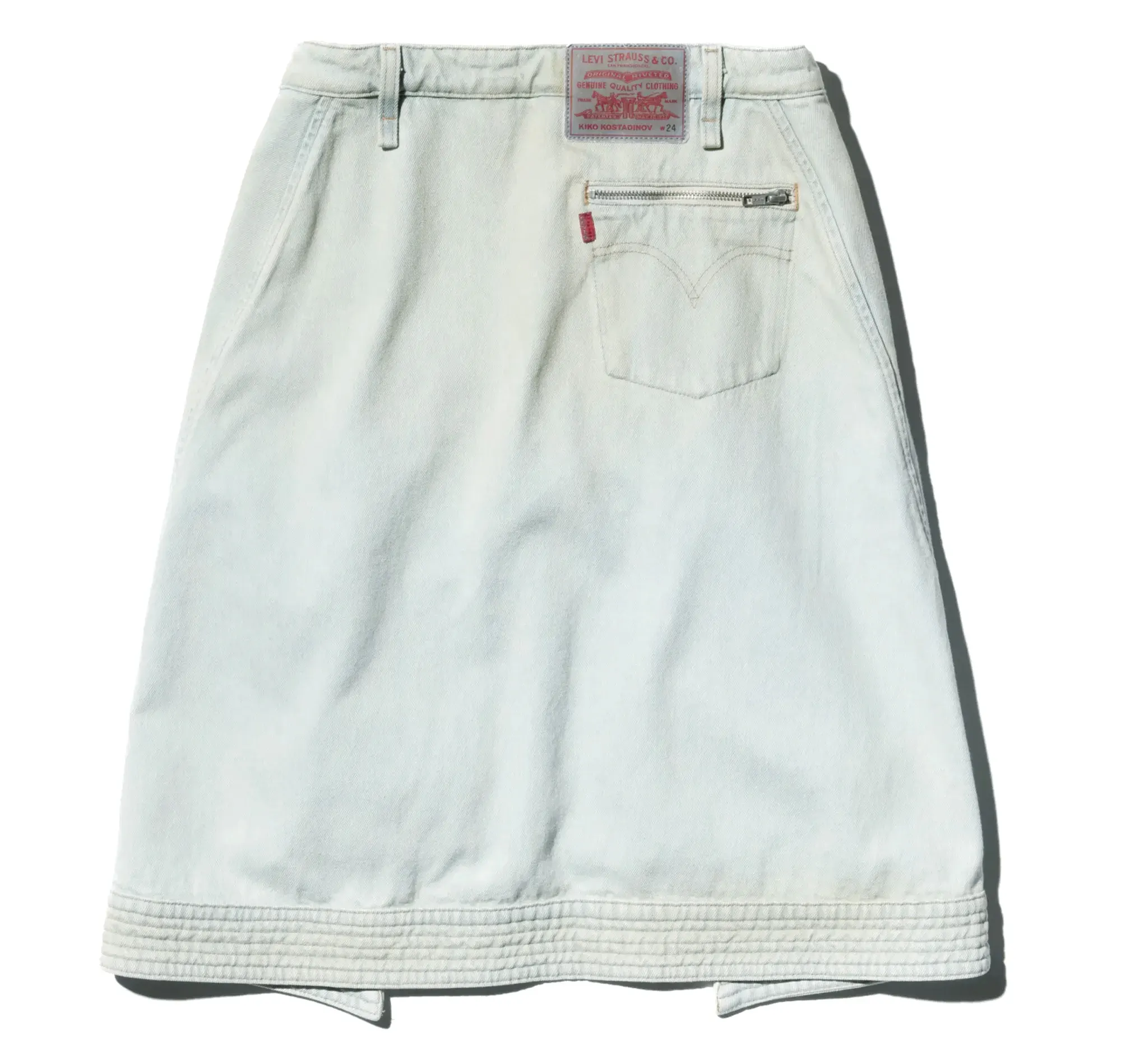KIKO KOSTADINOV LEVI'S CARINA APRON SHORTS - LUPIN