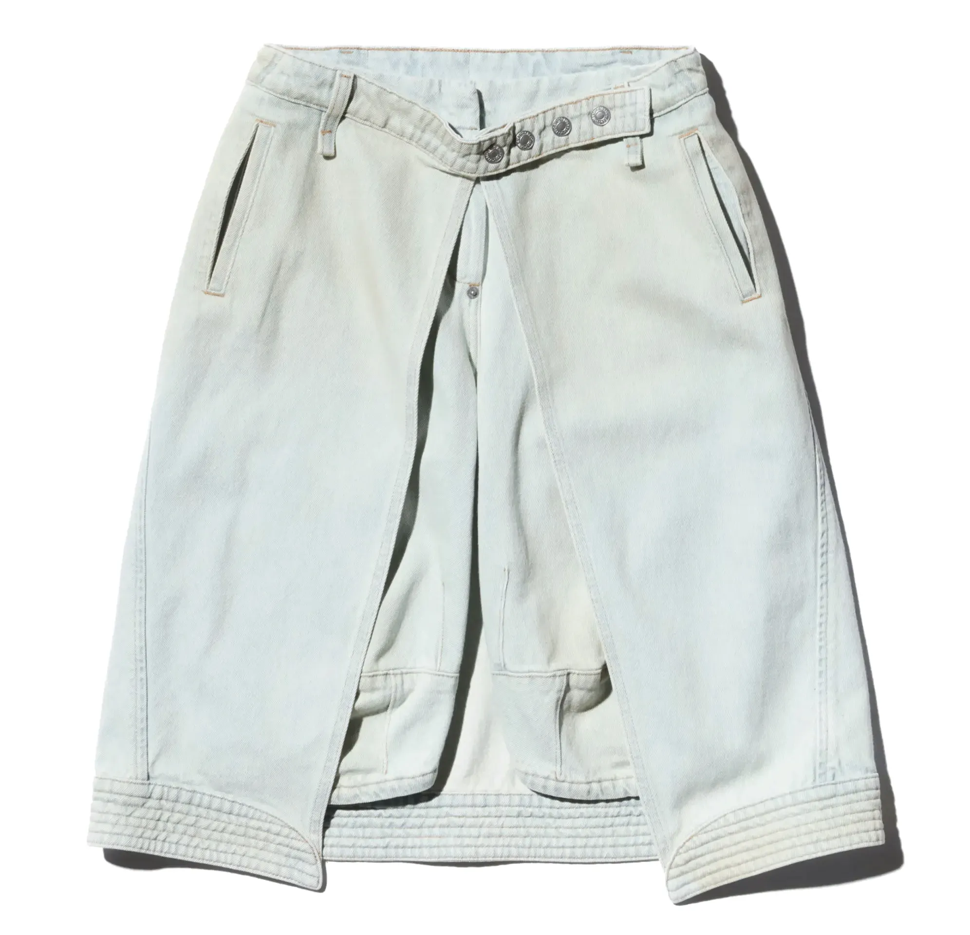 KIKO KOSTADINOV LEVI'S CARINA APRON SHORTS - LUPIN