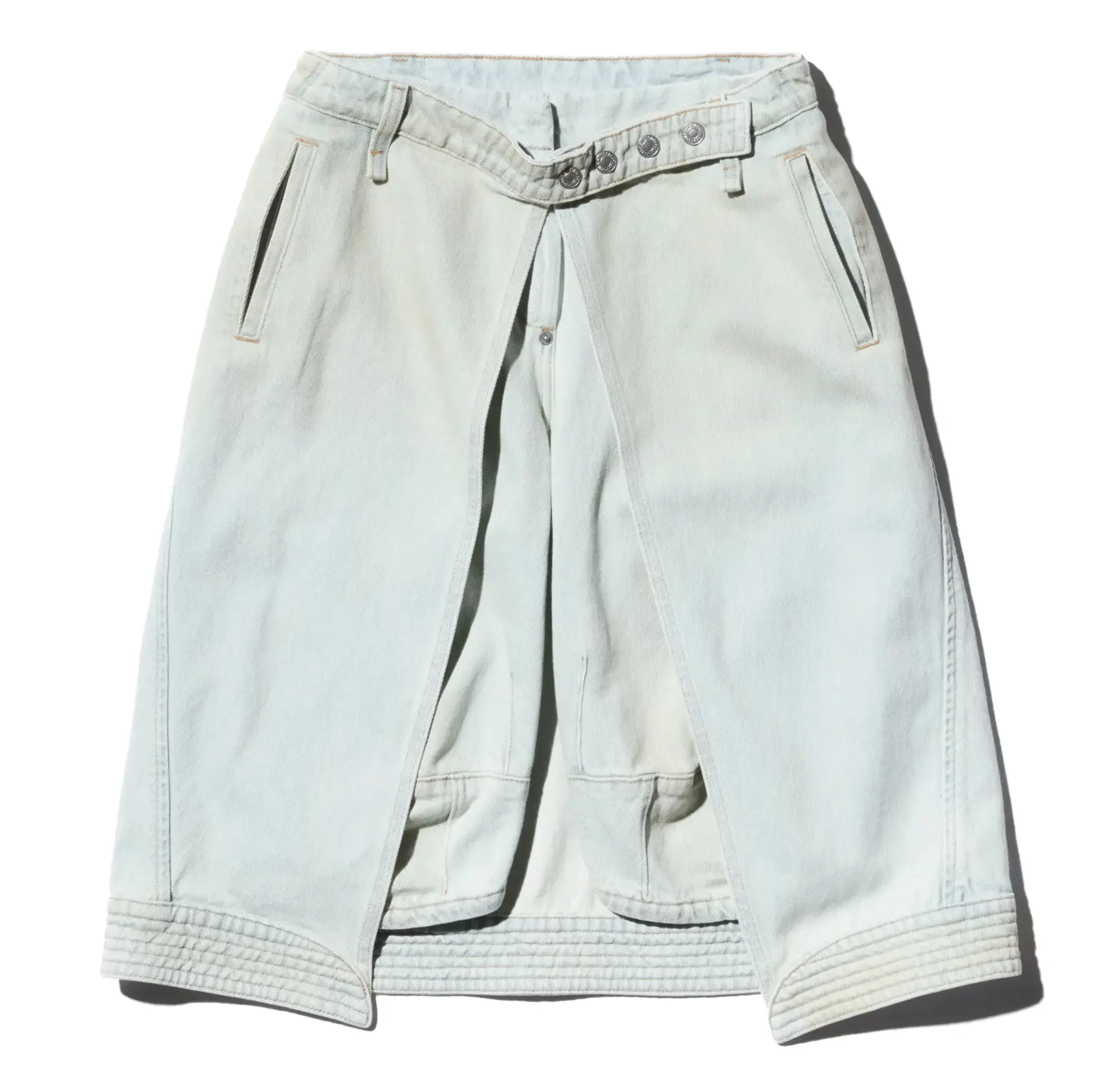KIKO KOSTADINOV LEVI'S CARINA APRON SHORTS - LUPIN