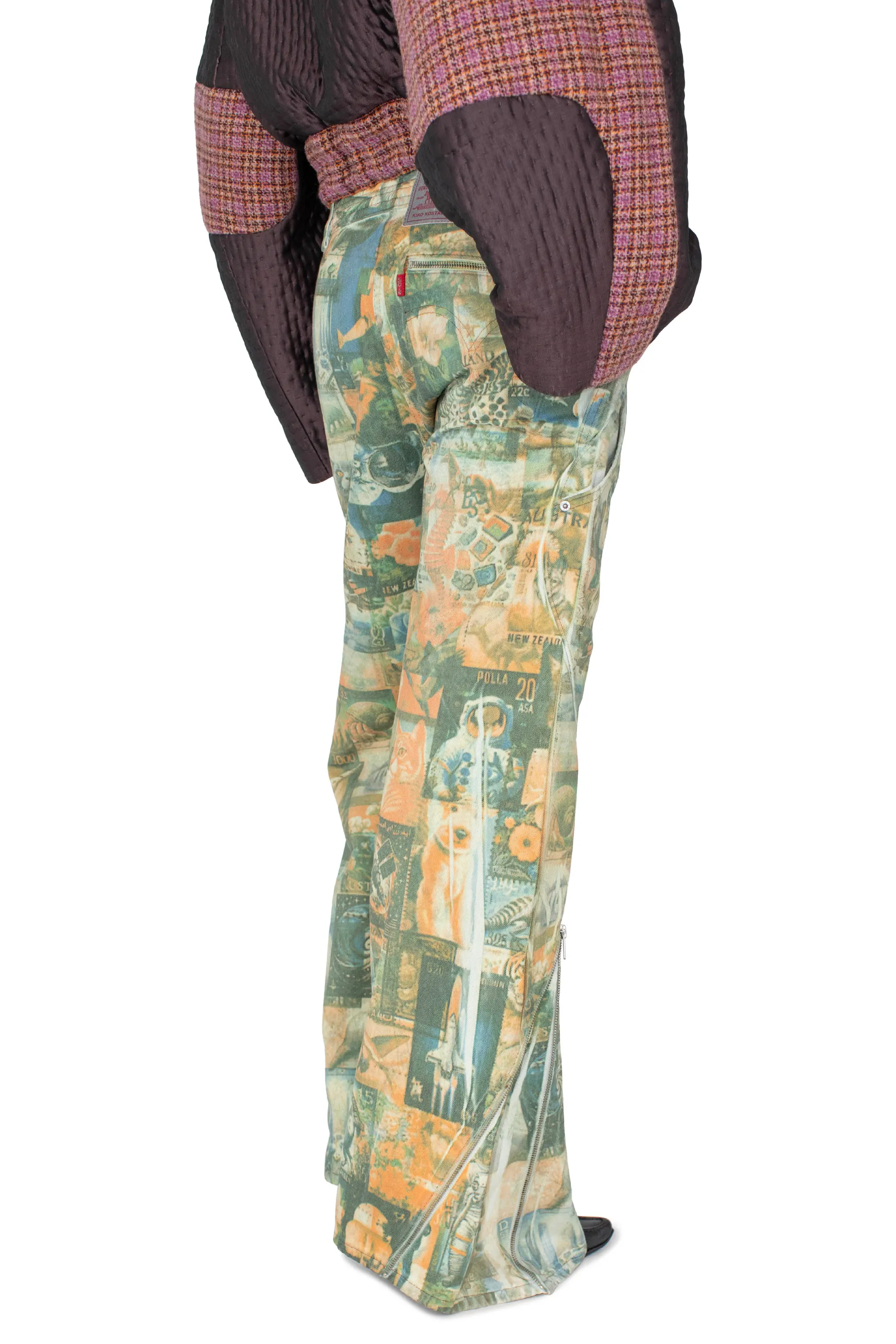 KIKO KOSTADINOV LEVI'S CARINA FLARED JEAN - POST PRINT