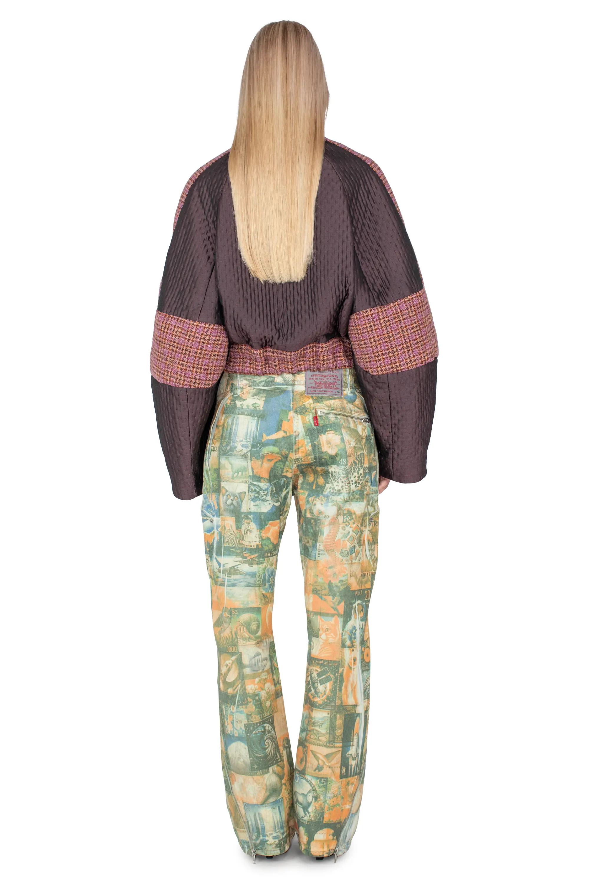 KIKO KOSTADINOV LEVI'S CARINA FLARED JEAN - POST PRINT