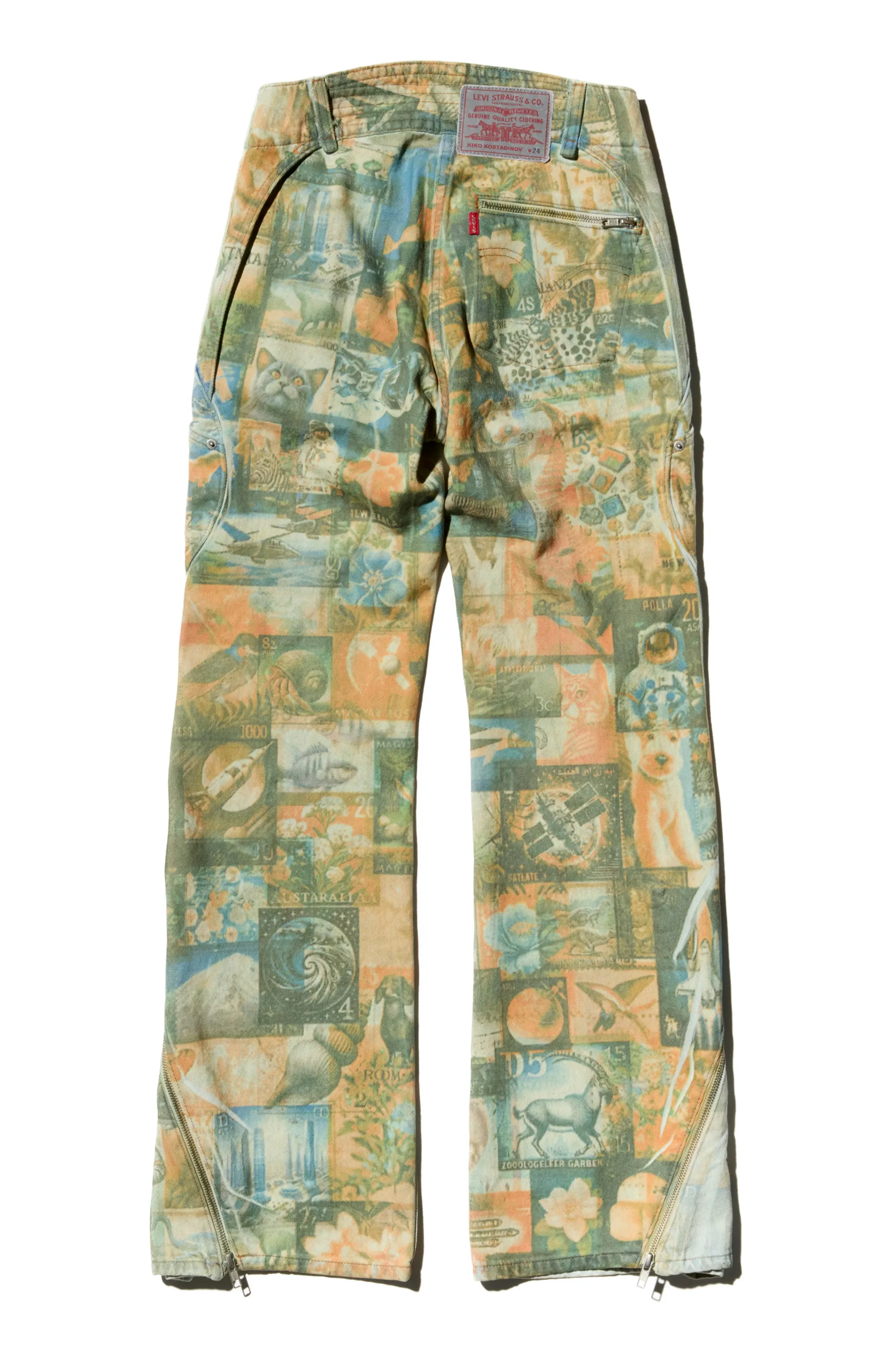 KIKO KOSTADINOV LEVI'S CARINA FLARED JEAN - POST PRINT