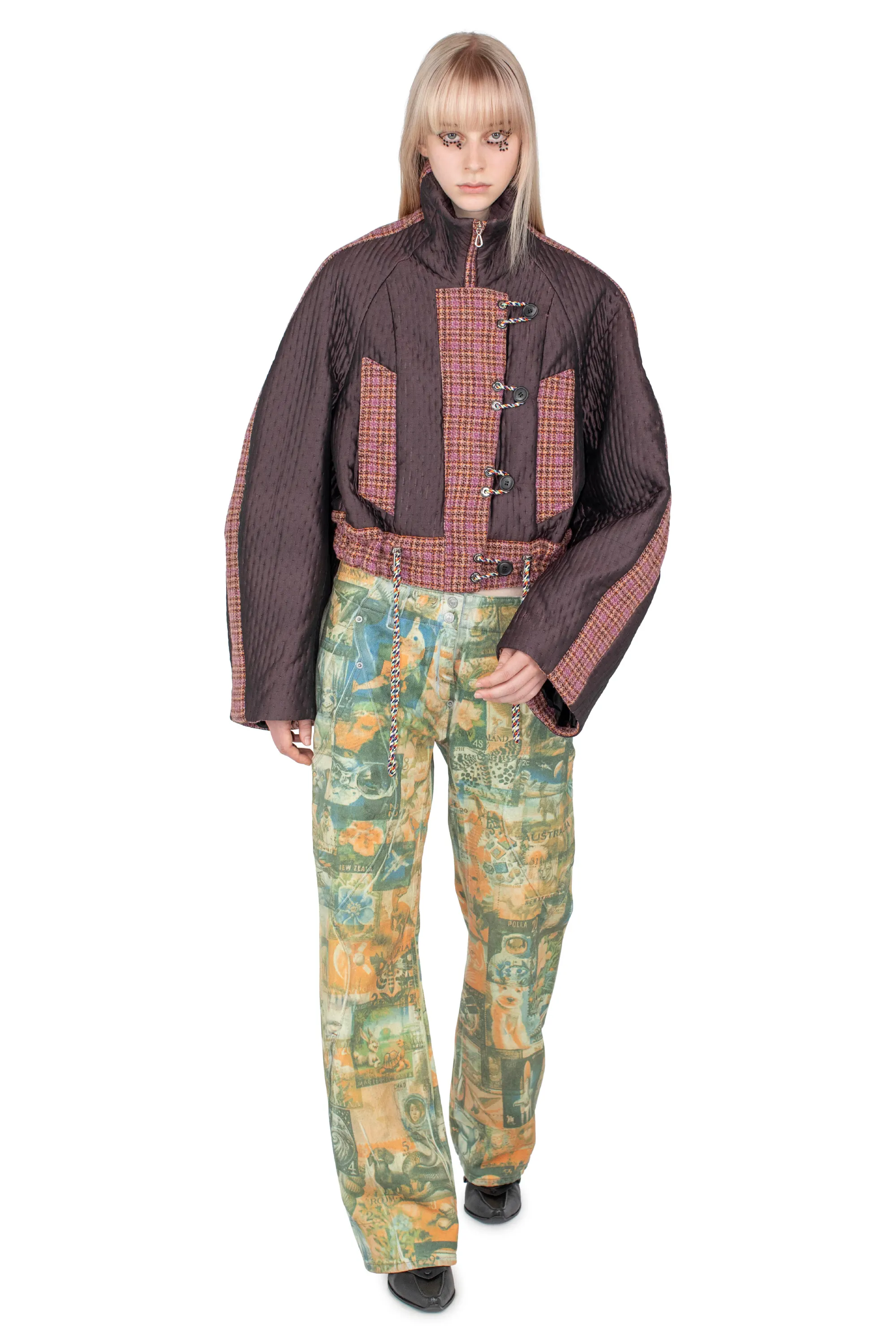 KIKO KOSTADINOV LEVI'S CARINA FLARED JEAN - POST PRINT