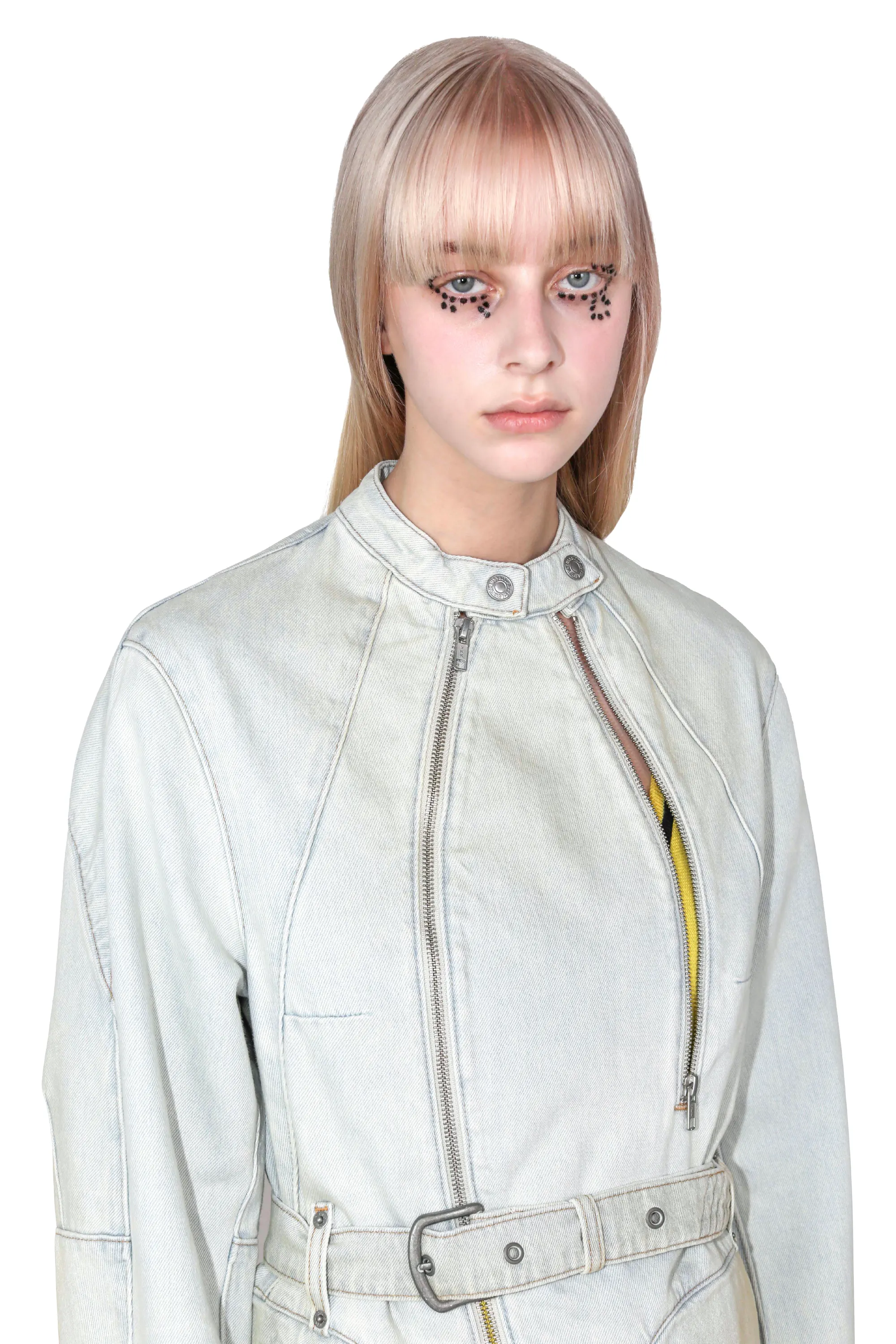 KIKO KOSTADINOV LEVI'S CARINA WAISTED JACKET - LUPIN