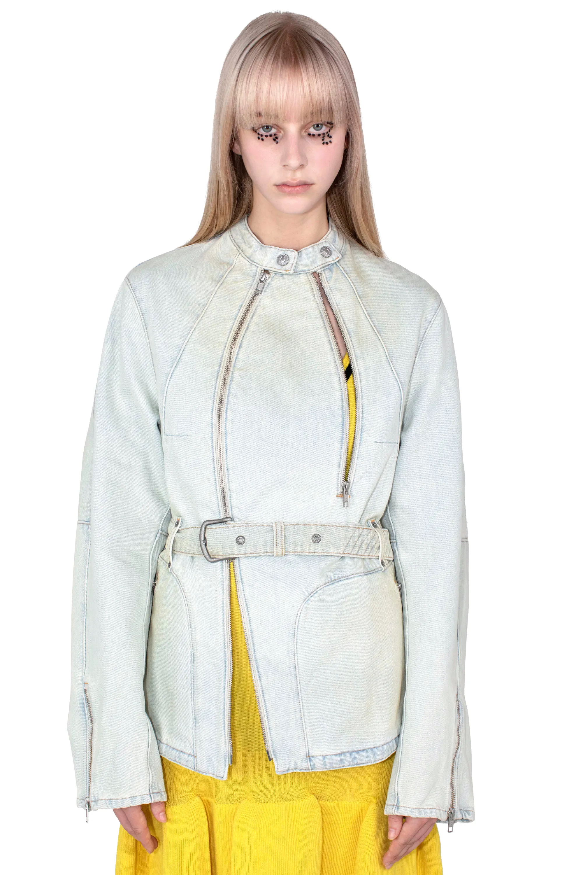 KIKO KOSTADINOV LEVI'S CARINA WAISTED JACKET - LUPIN