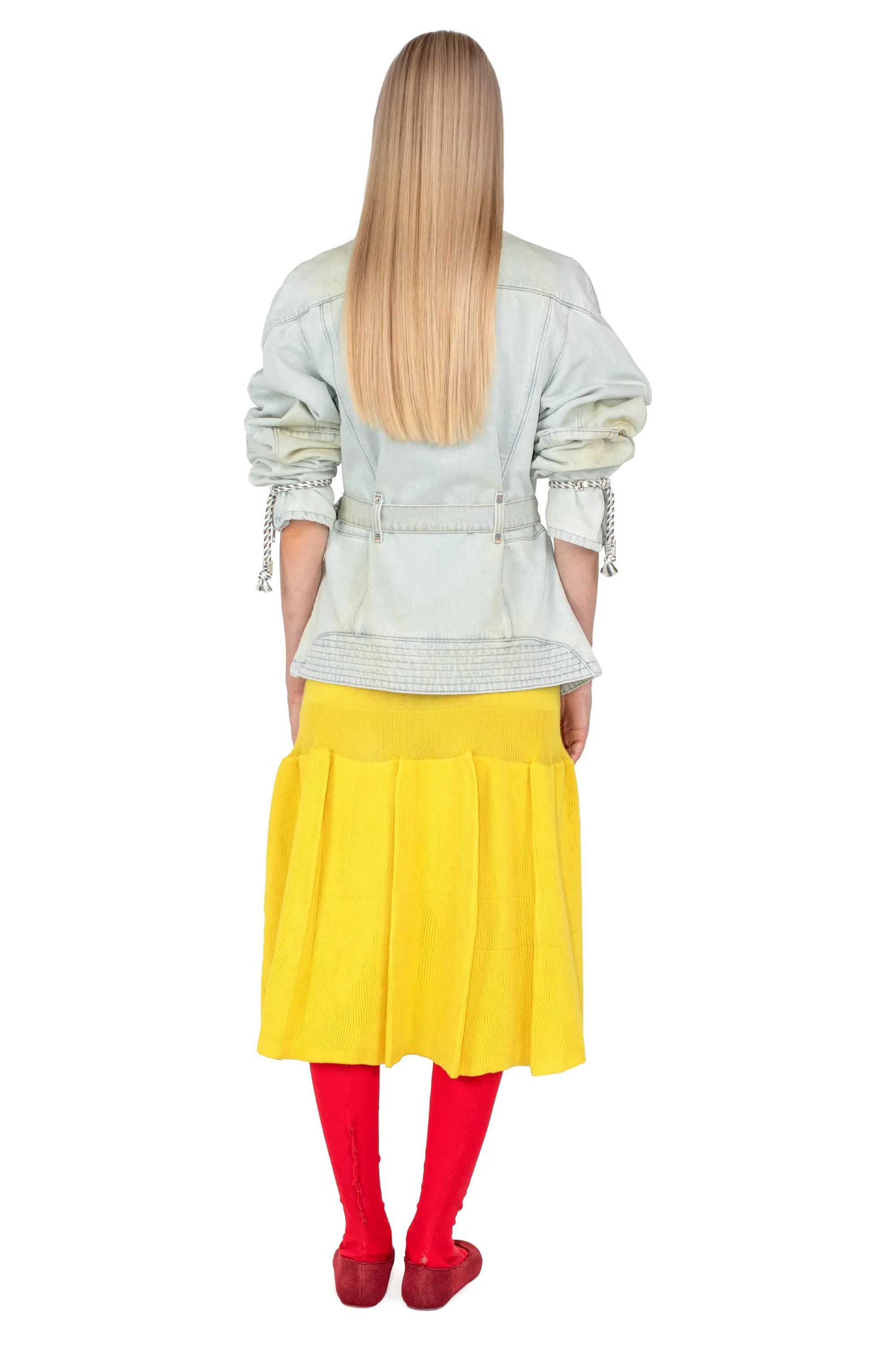 KIKO KOSTADINOV LEVI'S CARINA WAISTED JACKET - LUPIN