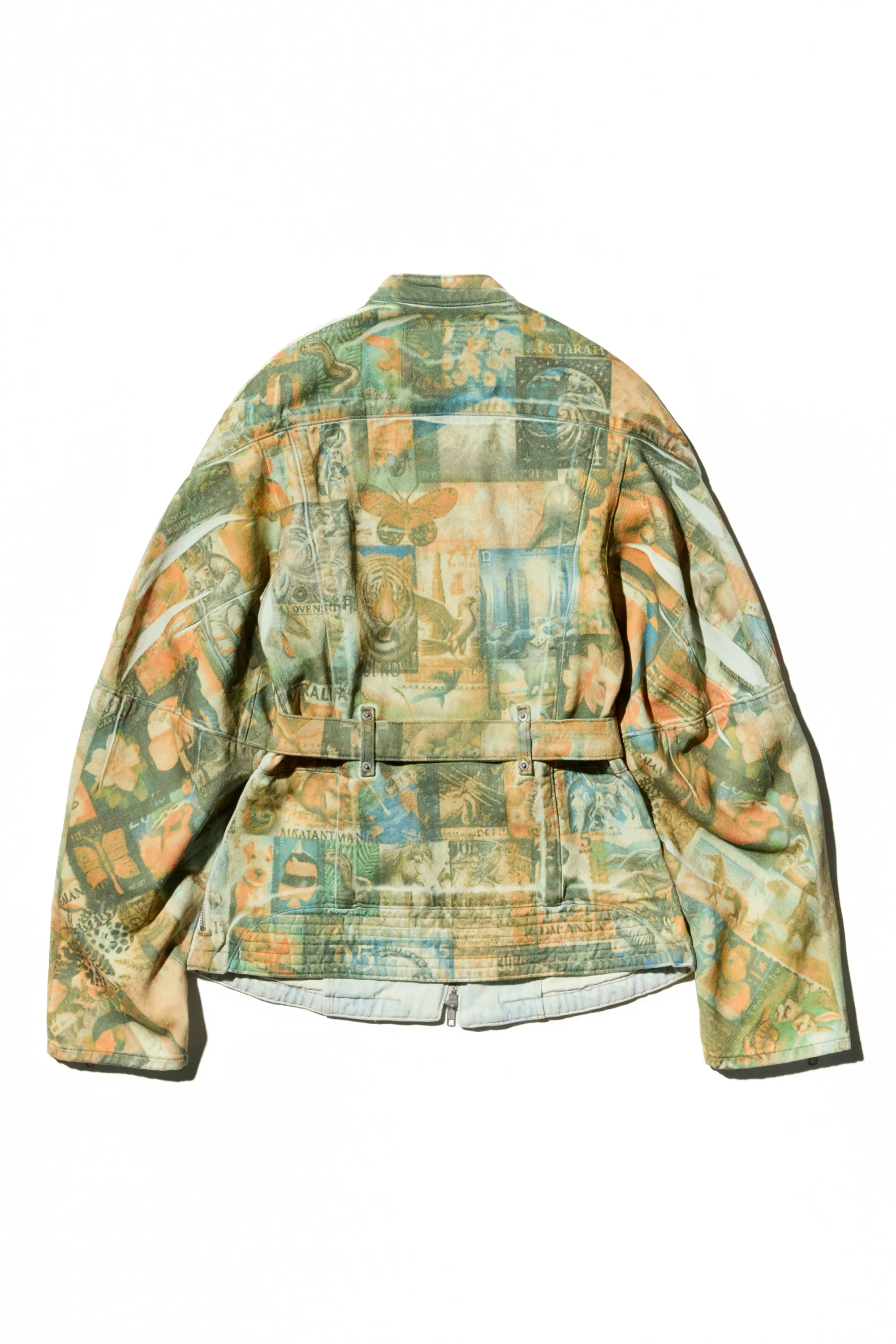 KIKO KOSTADINOV LEVI'S CARINA WAISTED JACKET - POST PRINT