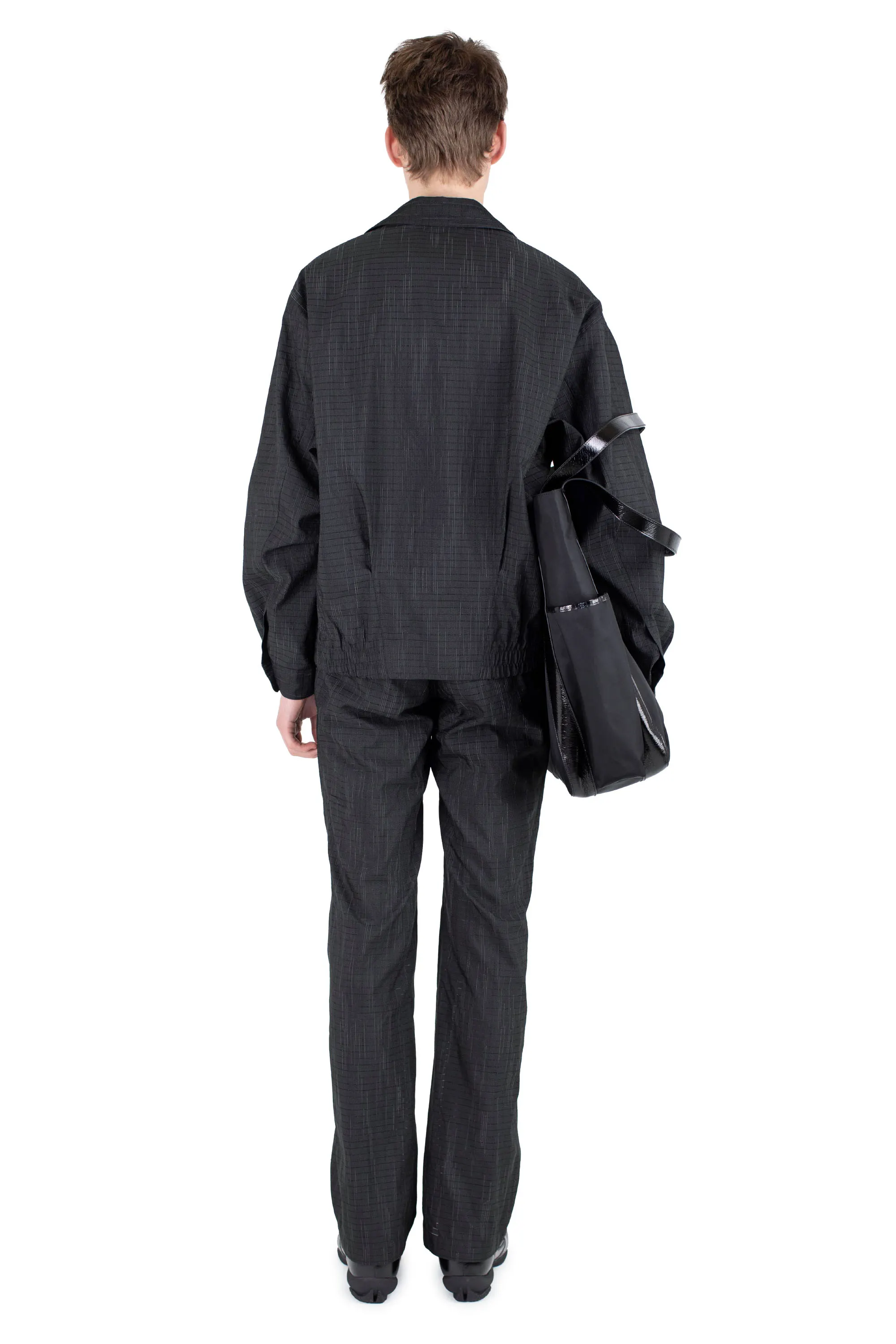 KIKO KOSTADINOV LIPELLA BOMBER JACKET - BLACK OBSIDIAN