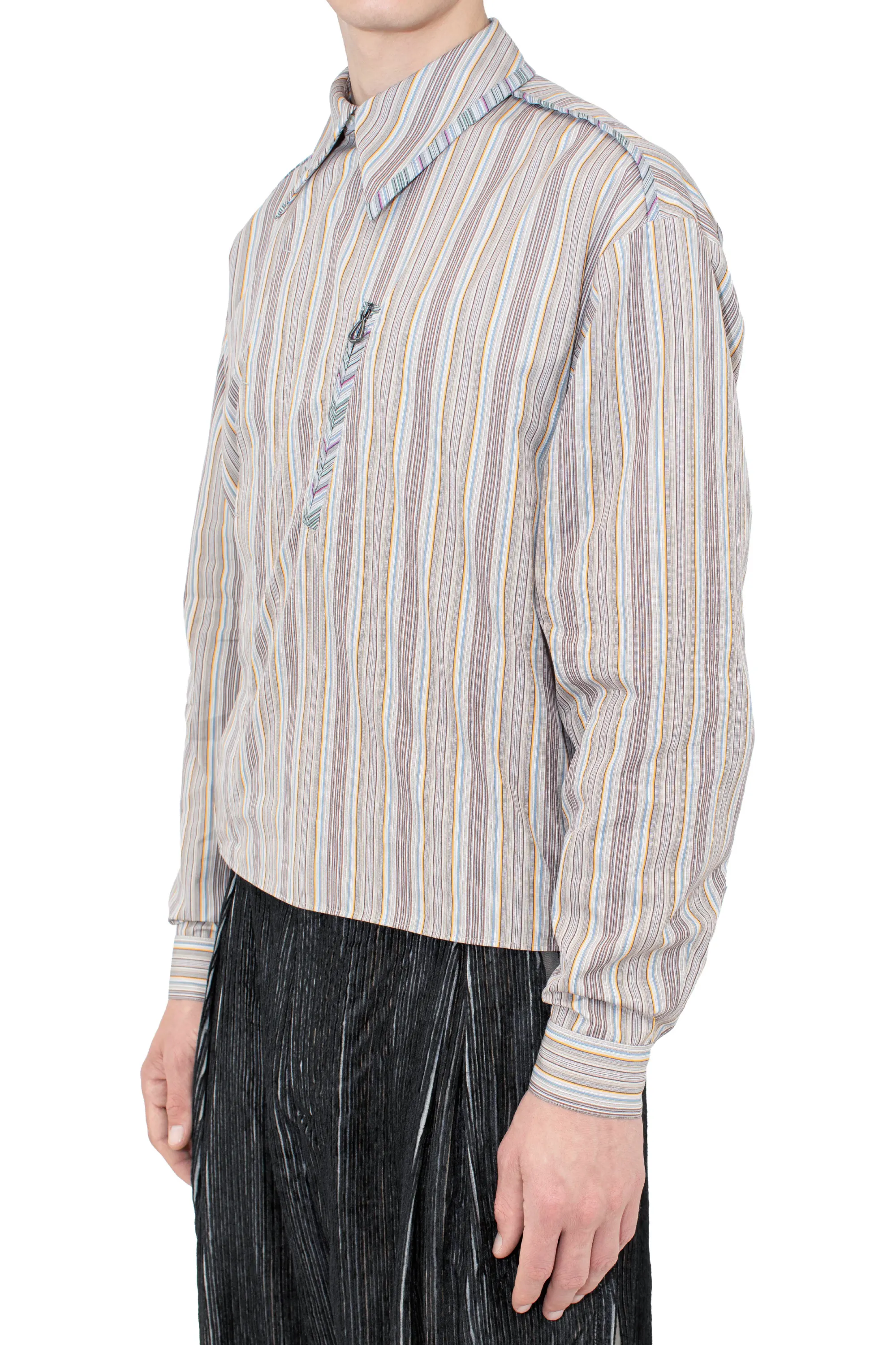 KIKO KOSTADINOV MURAD SHIRT - CADMIUM MULTI/CROCUS MULTI