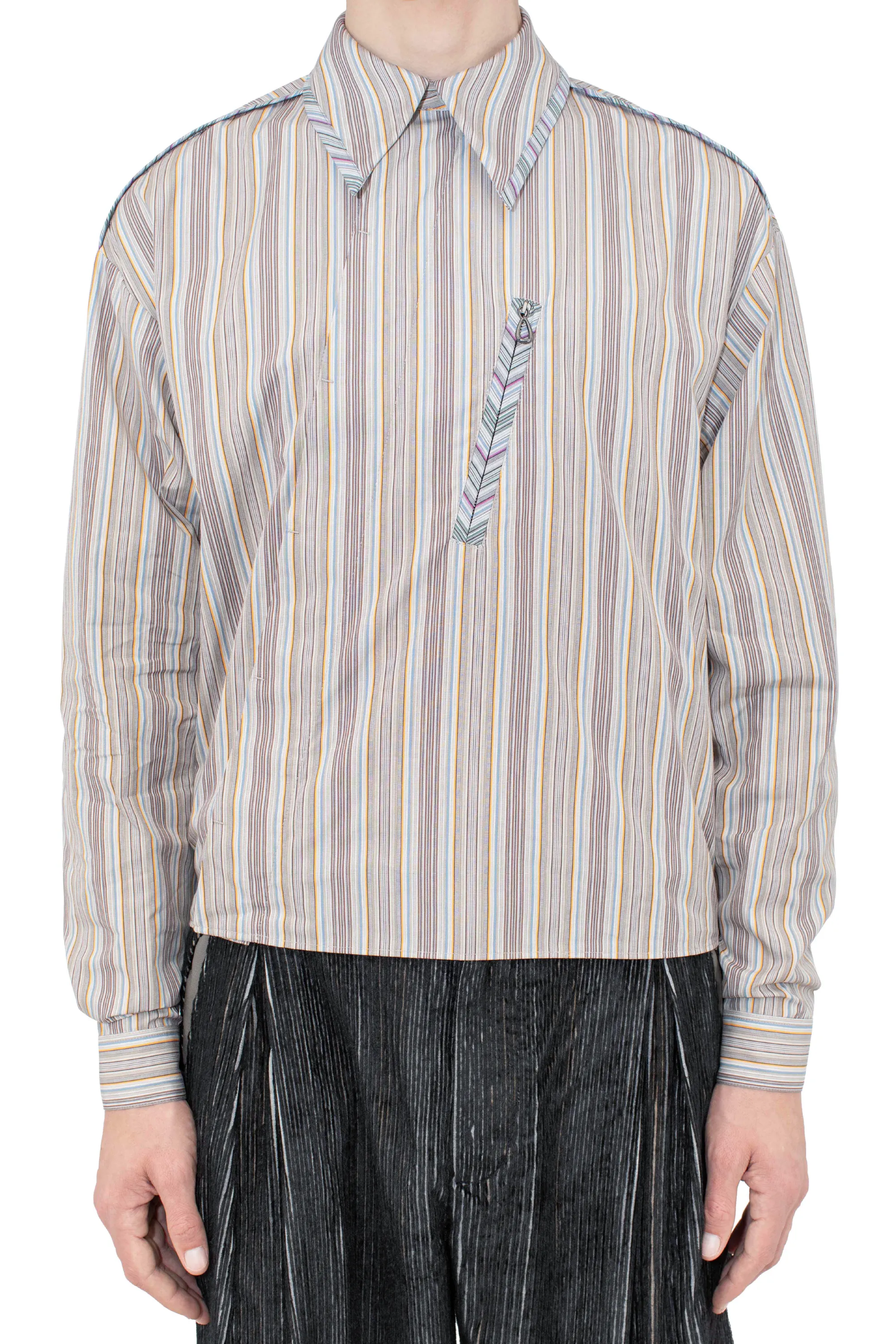 KIKO KOSTADINOV MURAD SHIRT - CADMIUM MULTI/CROCUS MULTI