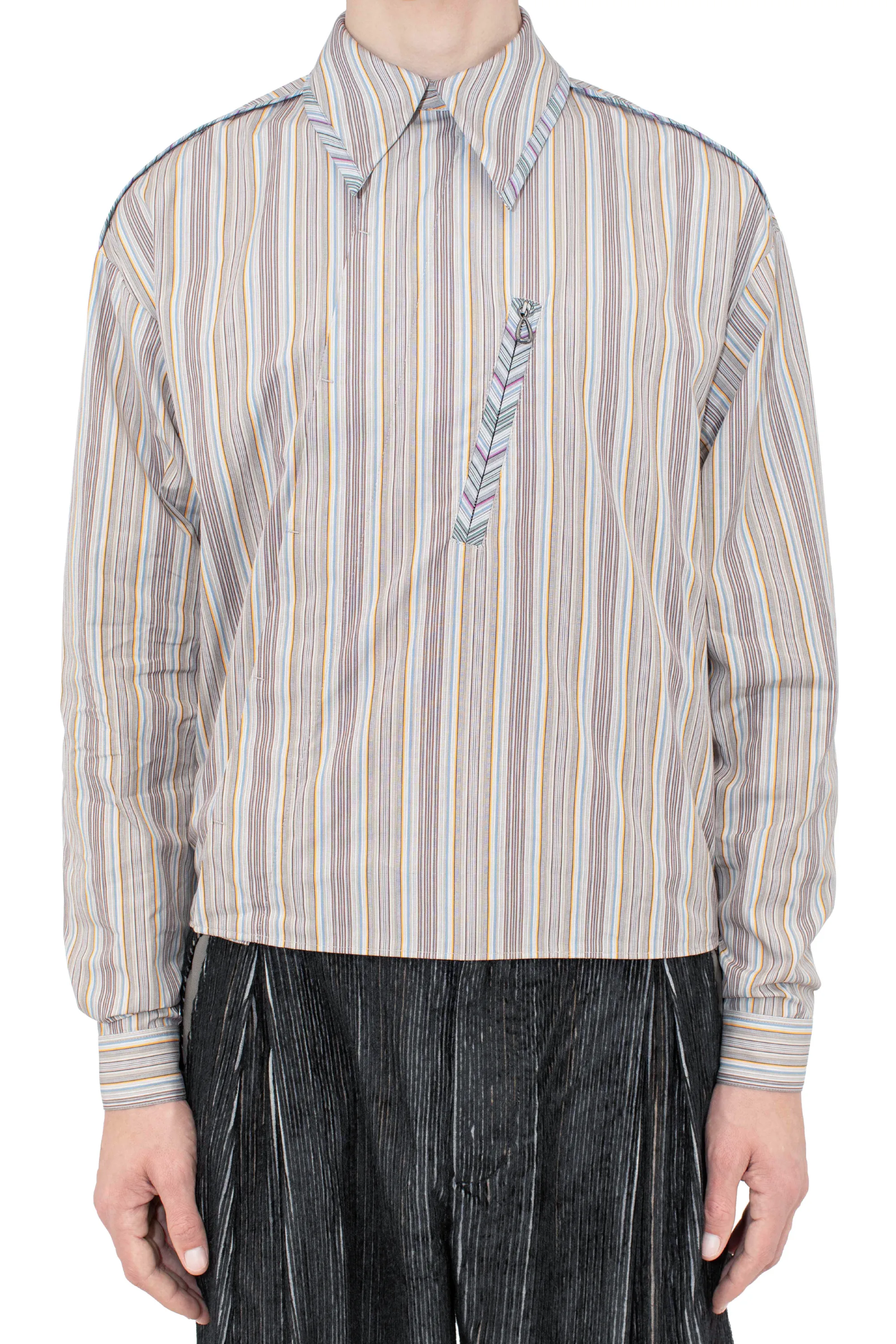 MURAD SHIRT - CADMIUM MULTI/CROCUS MULTI – KIKO KOSTADINOV