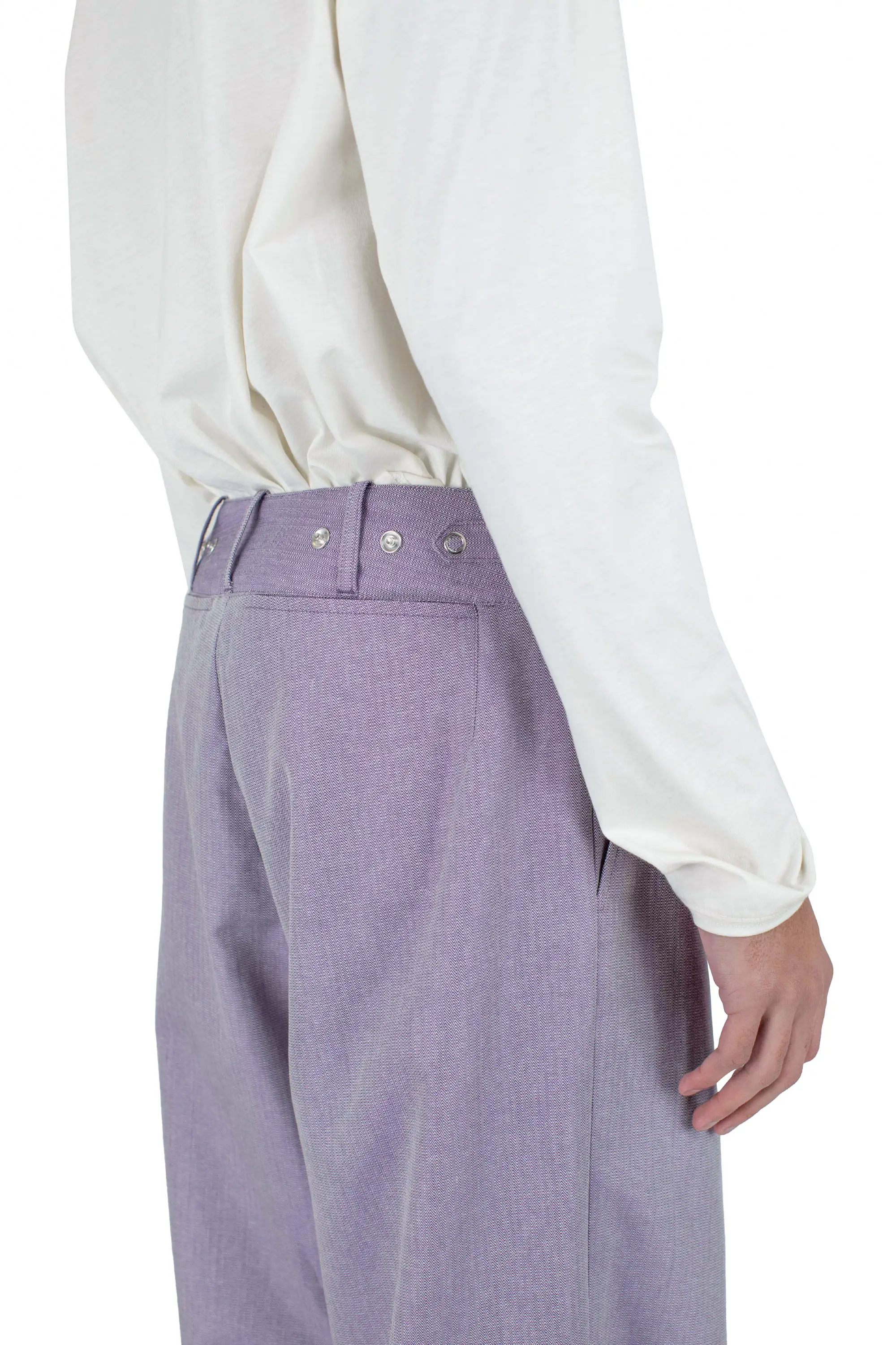 KIKO KOSTADINOV NAVIN WIDE TROUSER - VIOLET
