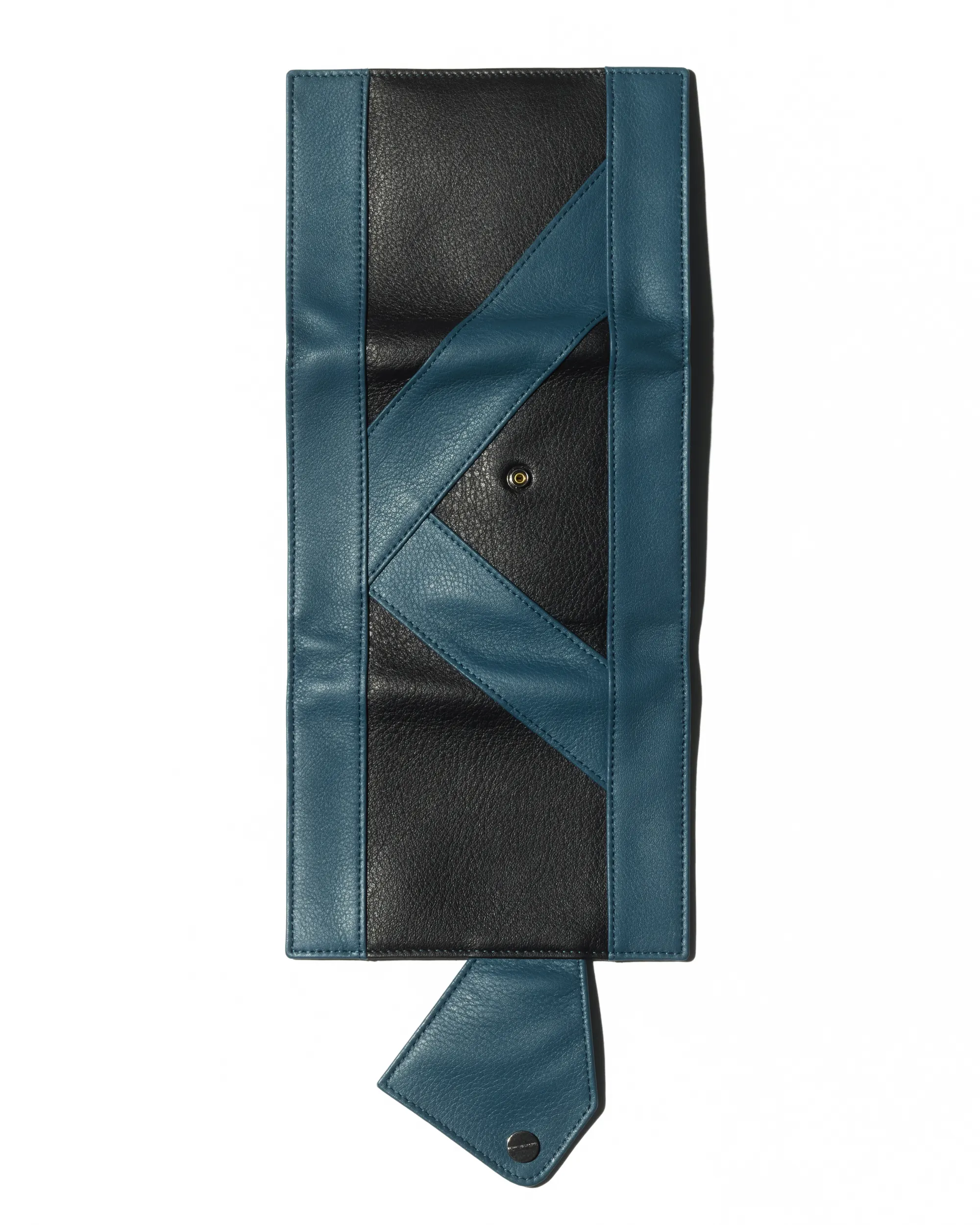 KIKO KOSTADINOV ORVOS K-WALLET - BLACK OBSIDIAN/PEACOCK BLUE