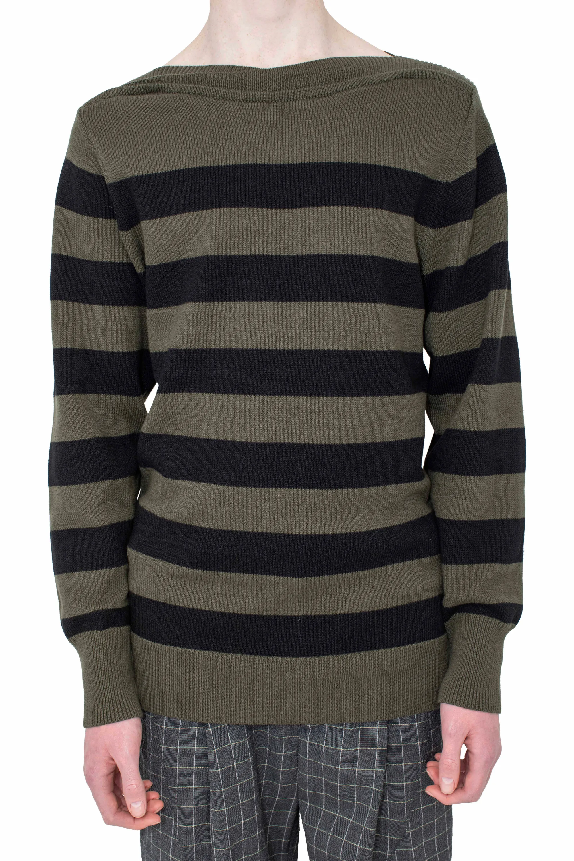 KIKO KOSTADINOV OTAK PULLOVER - FERN & BLACK