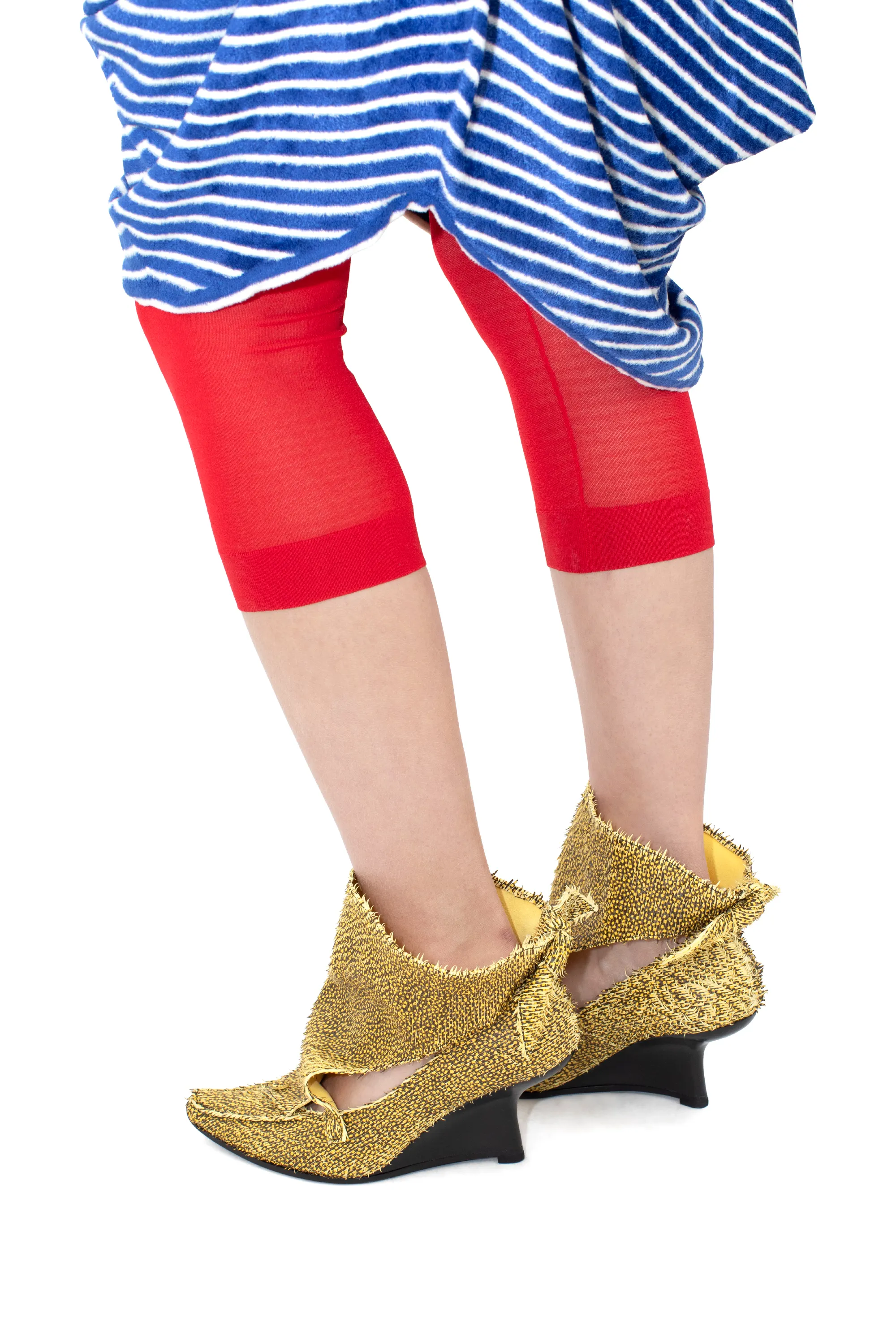 KIKO KOSTADINOV PARKER WEDGE POINT - FEATHERED YELLOW
