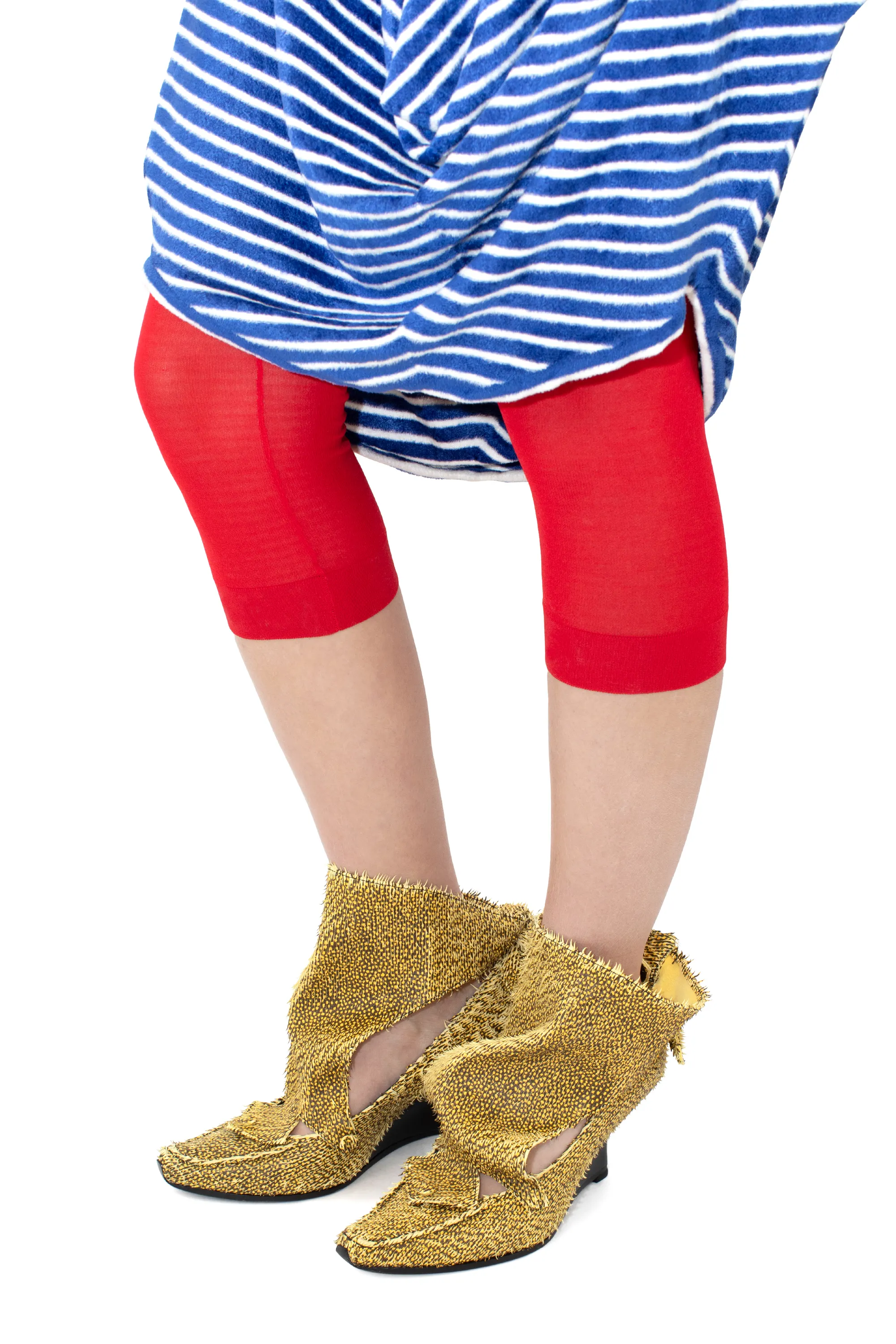 KIKO KOSTADINOV PARKER WEDGE POINT - FEATHERED YELLOW