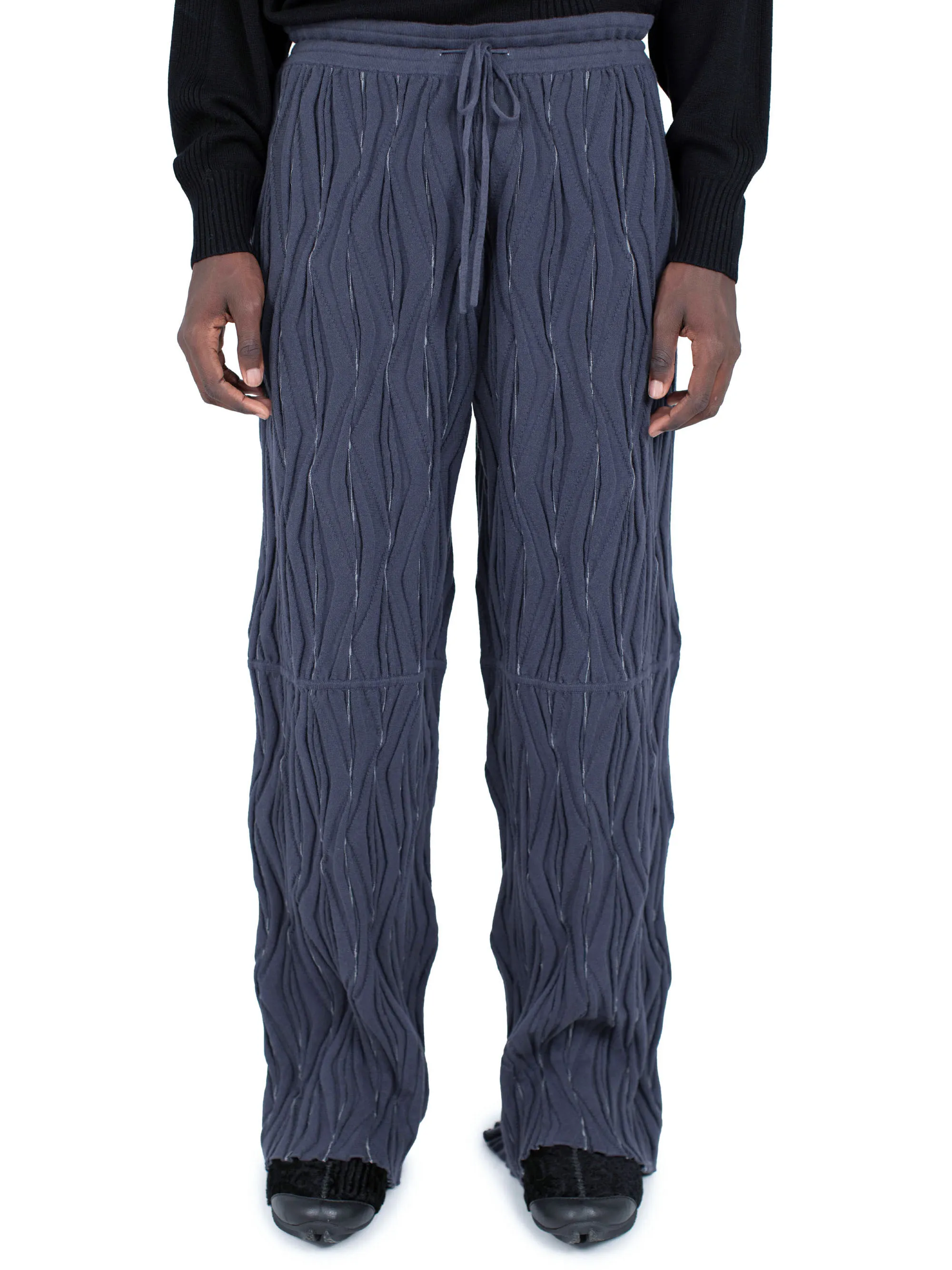 RADAY KNIT TROUSER - GREY/L GREY SWIRL – KIKO KOSTADINOV