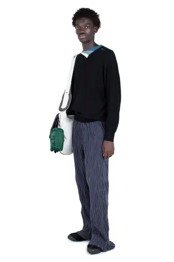 KIKO KOSTADINOV RADAY KNIT TROUSER - GREY/L GREY SWIRL
