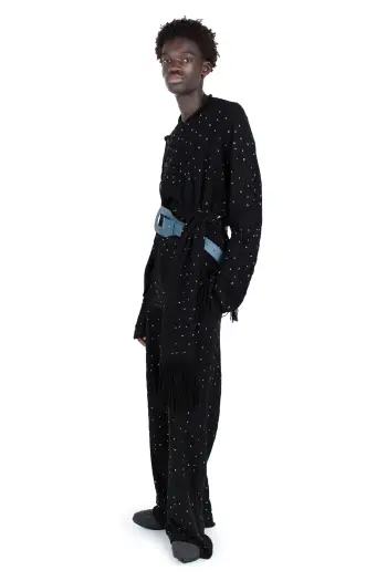 KIKO KOSTADINOV RADAY KNITTED JACKET - NIGHT SKY