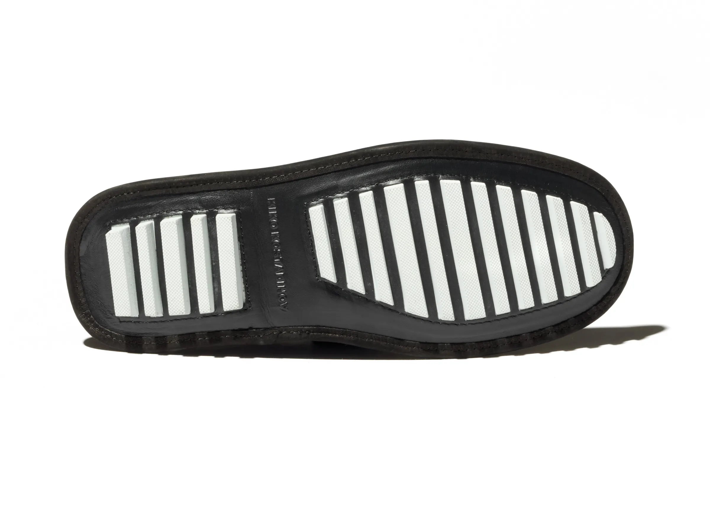 KIKO KOSTADINOV RAMBERG SLIP ONS - BLACK MONOCHROME